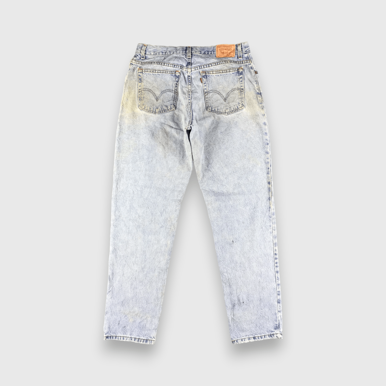 Levi's Vintage Light Wash Levis 550 Jeans-J2590 Size US 33 - 2 Thumbnail