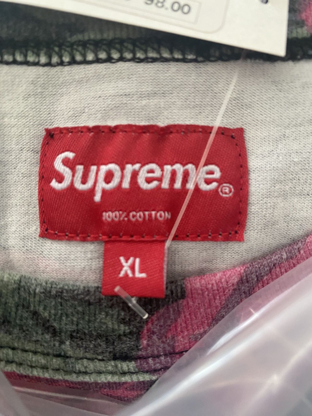 Supreme SUPREME Flowers Tee Black Size US XL / EU 56 / 4 - 4 Thumbnail