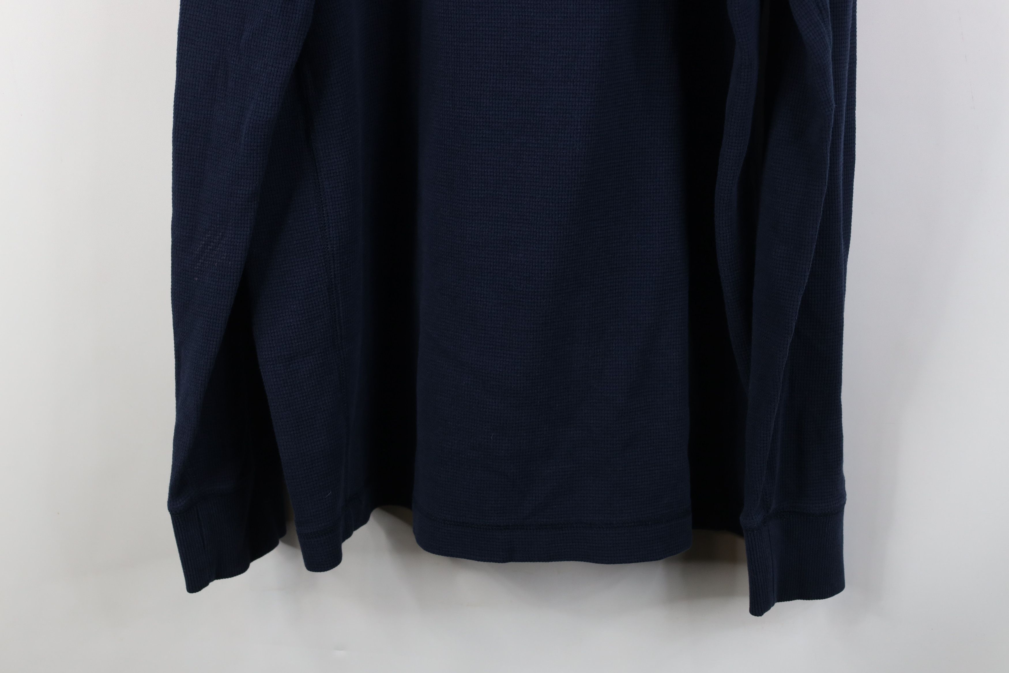 Eddie Bauer Vintage Eddie Bauer Heavy Thermal Waffle Knit Henley T-Shirt Size US L / EU 52-54 / 3 - 14 Thumbnail