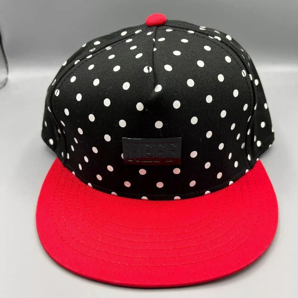 NEFF Crowns For Kings Hat Men Black Polka Dot Neff Snap Back Cap Size ONE SIZE - 1 Thumbnail