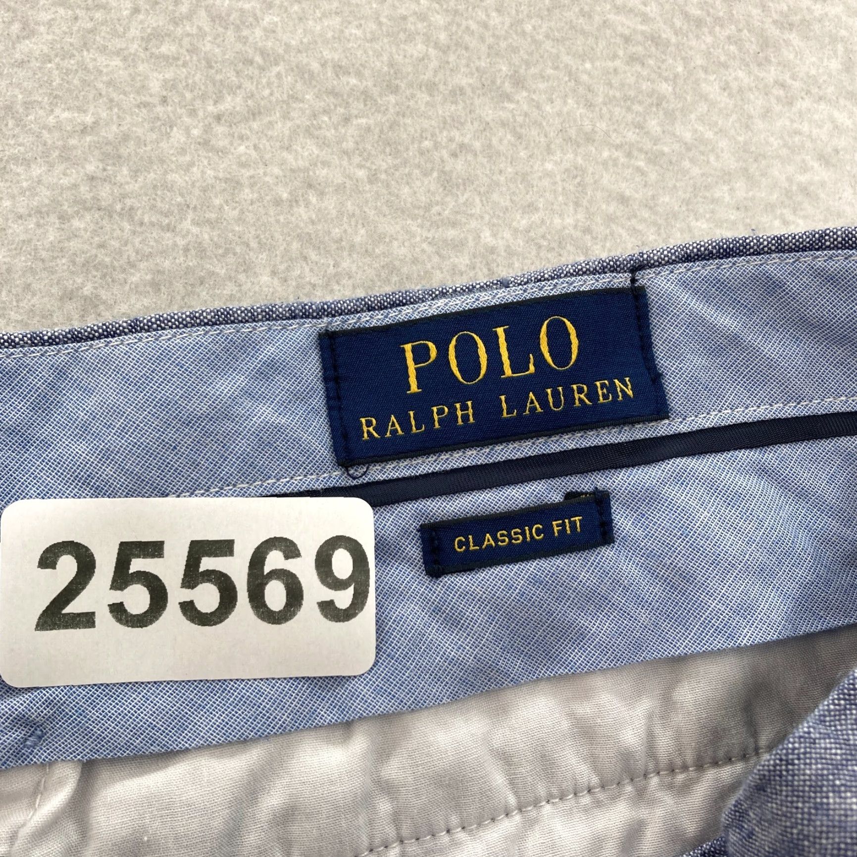Polo Ralph Lauren Polo Ralph Lauren Linen Shorts Mens 42 Classic Fit Blue Lightweight Preppy Pony Shirt Size US XL / EU 56 / 4 - 5 Thumbnail