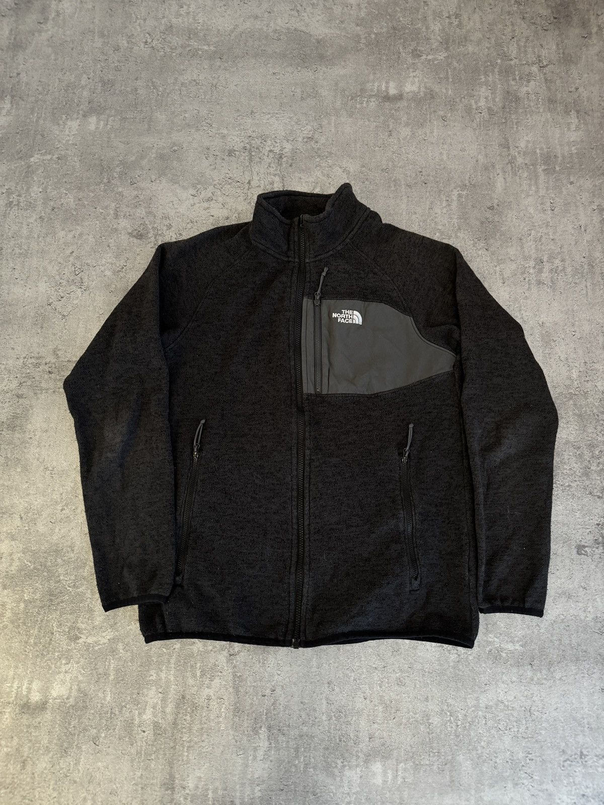 The North Face × Vintage The North Face Sherpa polar fleece logo vintage zip black Size US M / EU 48-50 / 2 - 1 Thumbnail