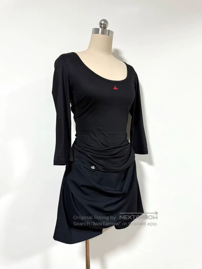Vivienne Westwood Vivienne Westwood size 1 Black Saturn Pleated Skirt Pants Size 26" / US 2 / IT 38 - 4 Thumbnail