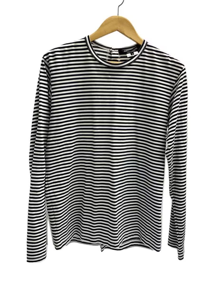 Comme des Garcons × Junya Watanabe Back Button Up Striped Long Sleeve Tee Size S / US 4 / IT 40 - 1 Thumbnail