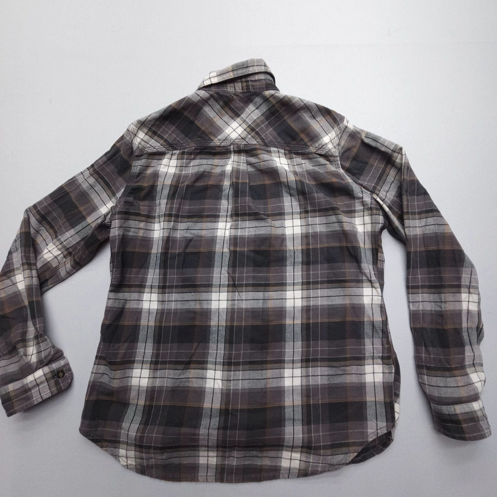 Carhartt Carhartt Shirt Womens Medium Flannel Plaid Rugged Flex Hamilton Work Size M / US 6-8 / IT 42-44 - 2 Thumbnail