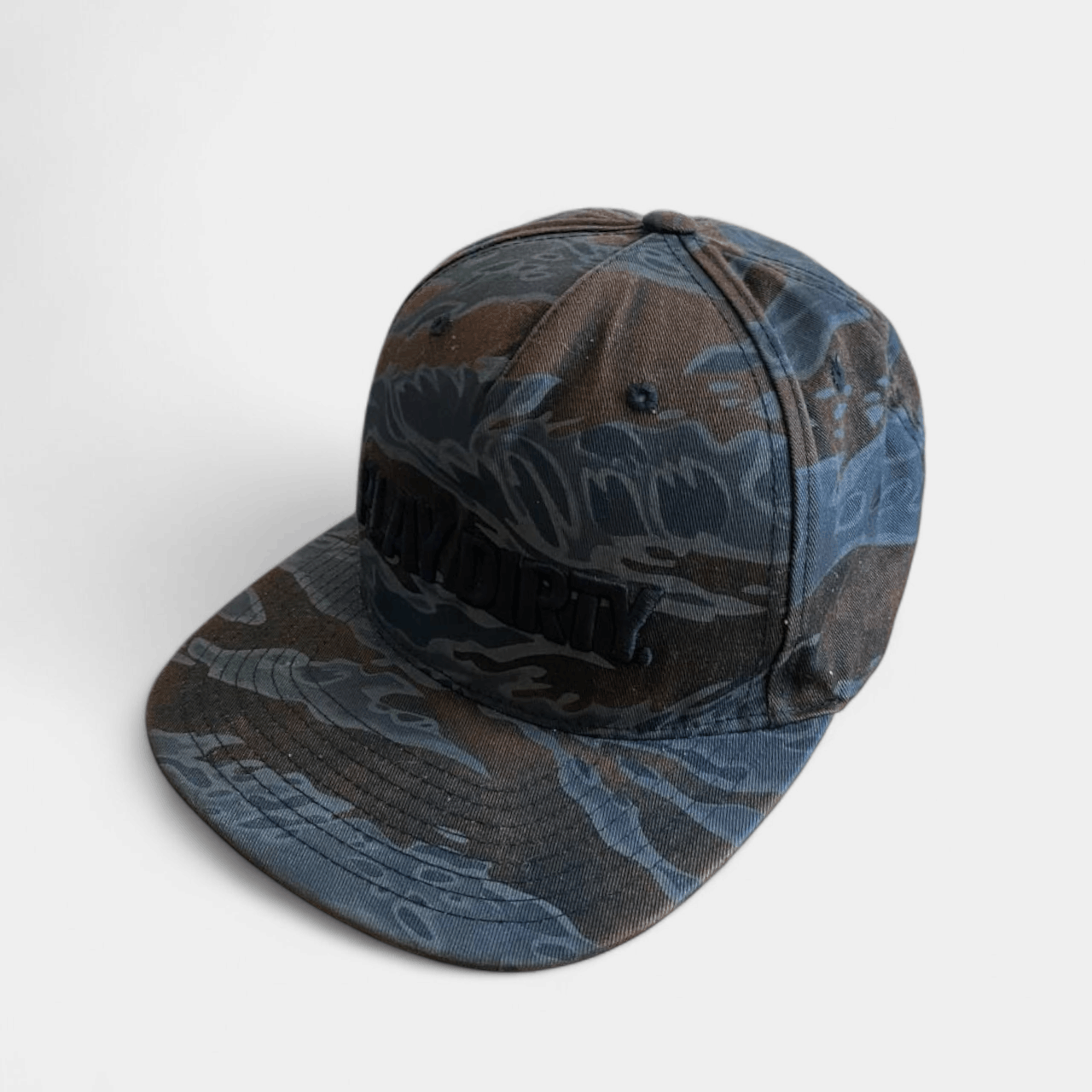 Undefeated Undefeated Play Dirty Embroidered Tiger Stripe Snapback Hat Size ONE SIZE - 3 Thumbnail