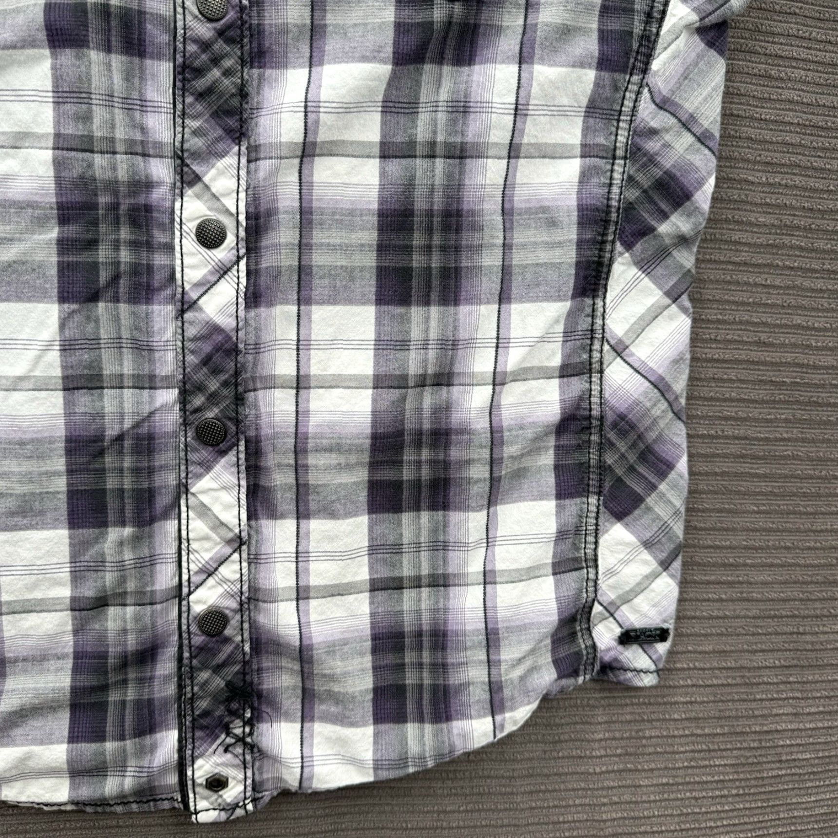 Vintage BKE Buckle Shirt Mens Medium Plaid Cotton Athletic Fit Long Sleeve Button Up Size US M / EU 48-50 / 2 - 7 Thumbnail