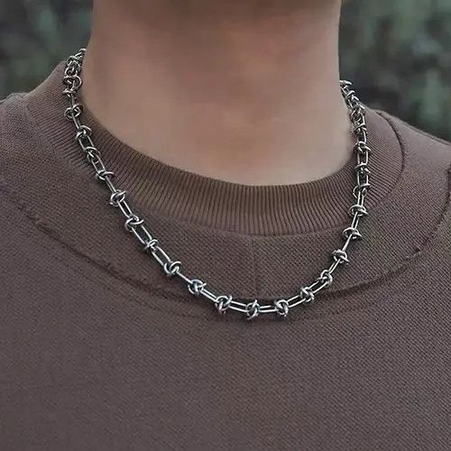 Vintage Thorns Knot Chain Necklace Size ONE SIZE - 1 Thumbnail