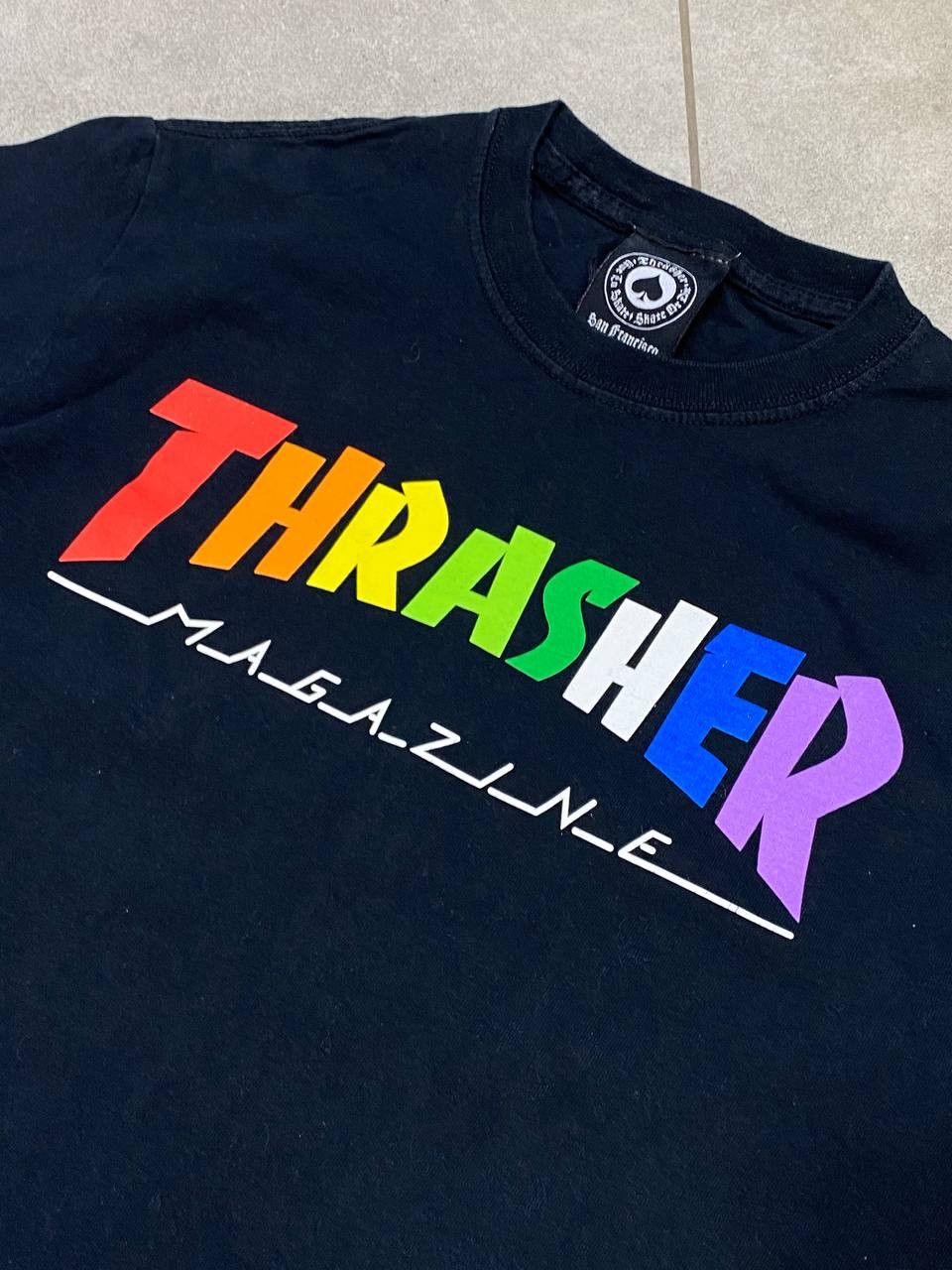 Thrasher Thrasher Magazine Skate or Die Rainbow Logo T-Shirt Size US S / EU 44-46 / 1 - 7 Thumbnail