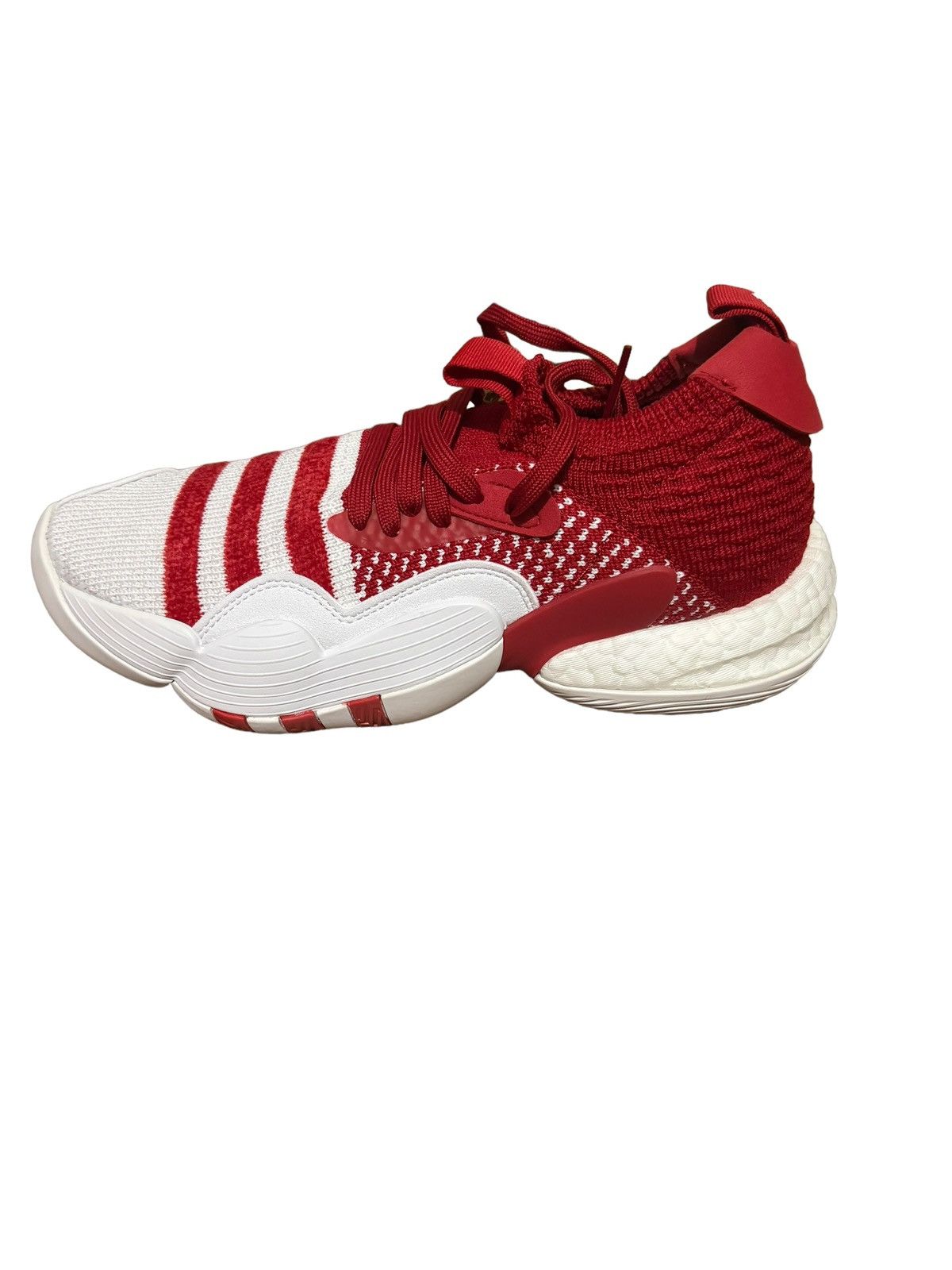image of Adidas Trae Young 2 Shoes in Red, Men's (Size 7.5)