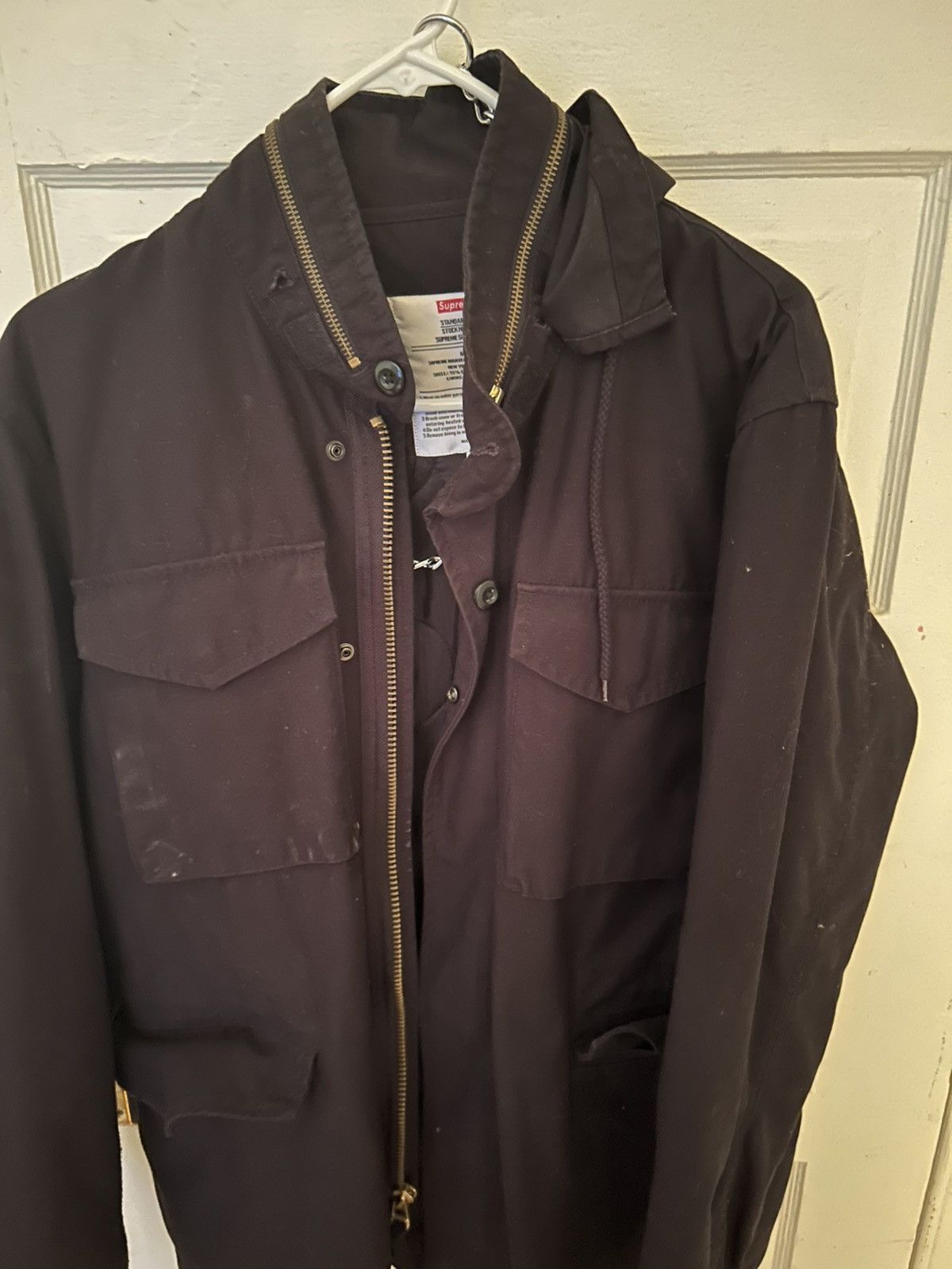 Supreme DSWOT Supreme x Basquiat M65 Jacket Size US L / EU 52-54 / 3 - 3 Thumbnail