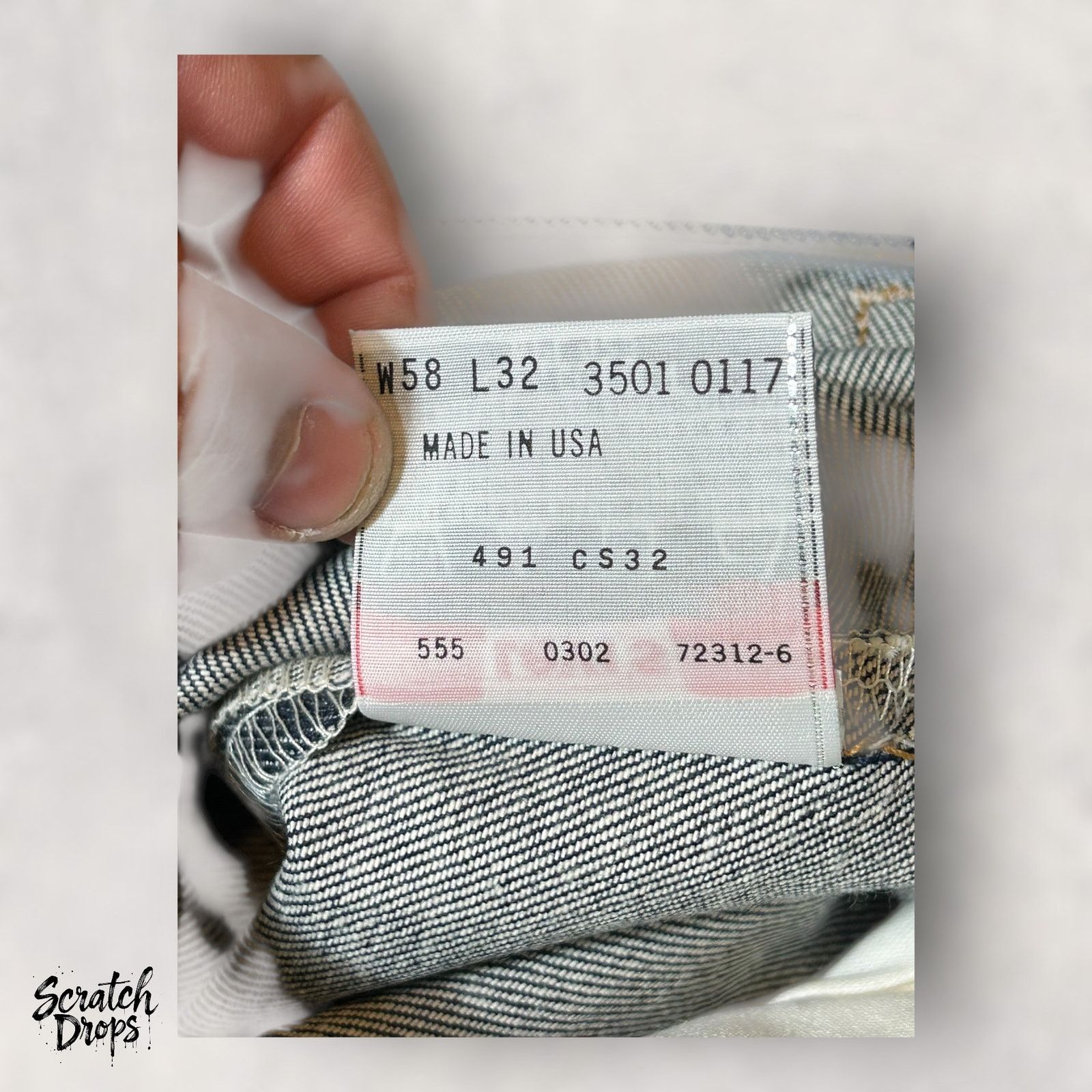 Levi's Vintage Levi’s 501xx Shrink-to-Fit Jeans USA W58 L34 501 NWT Size US 42 / EU 58 - 2 Thumbnail