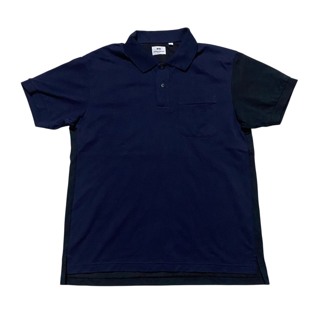 Engineered Garments × Uniqlo Uniqlo engineered garment navy black polo shirt Size US M / EU 48-50 / 2 - 1 Thumbnail