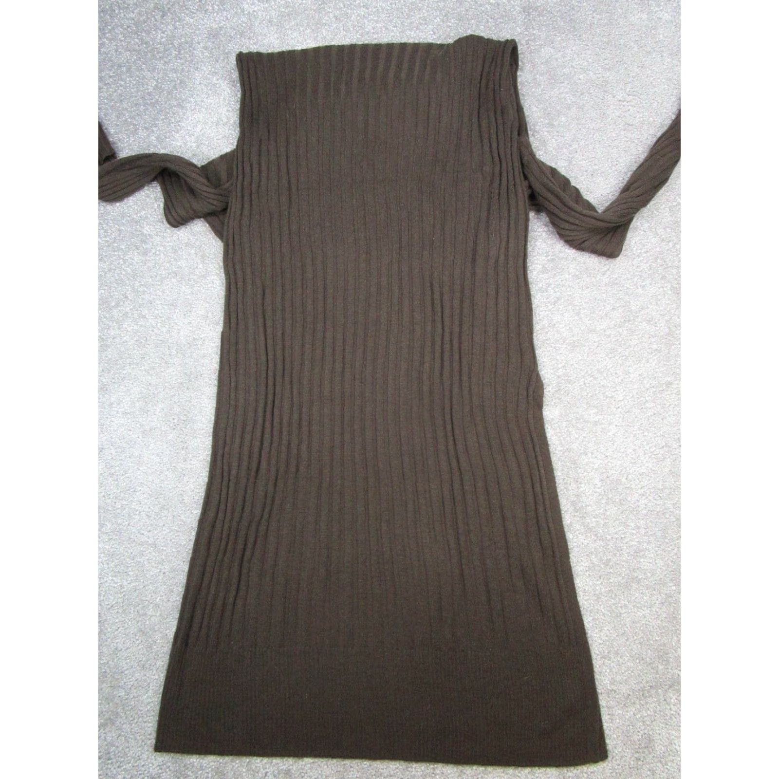 Paige Paige Sweater Dress Womens Small Brown Knit Dress Size S / US 4 / IT 40 - 3 Thumbnail