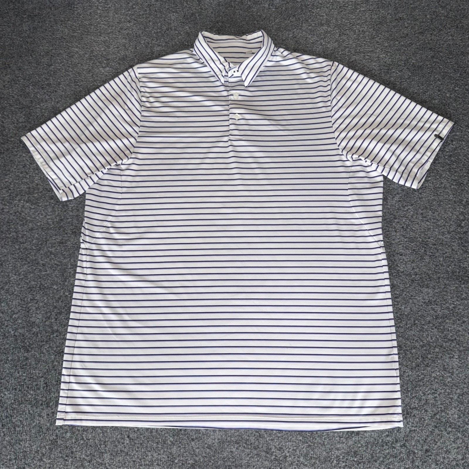 KJUS KJUS Polo Shirt Mens 2XL Performance Golf Striped Size US XXL / EU 58 / 5 - 1 Thumbnail