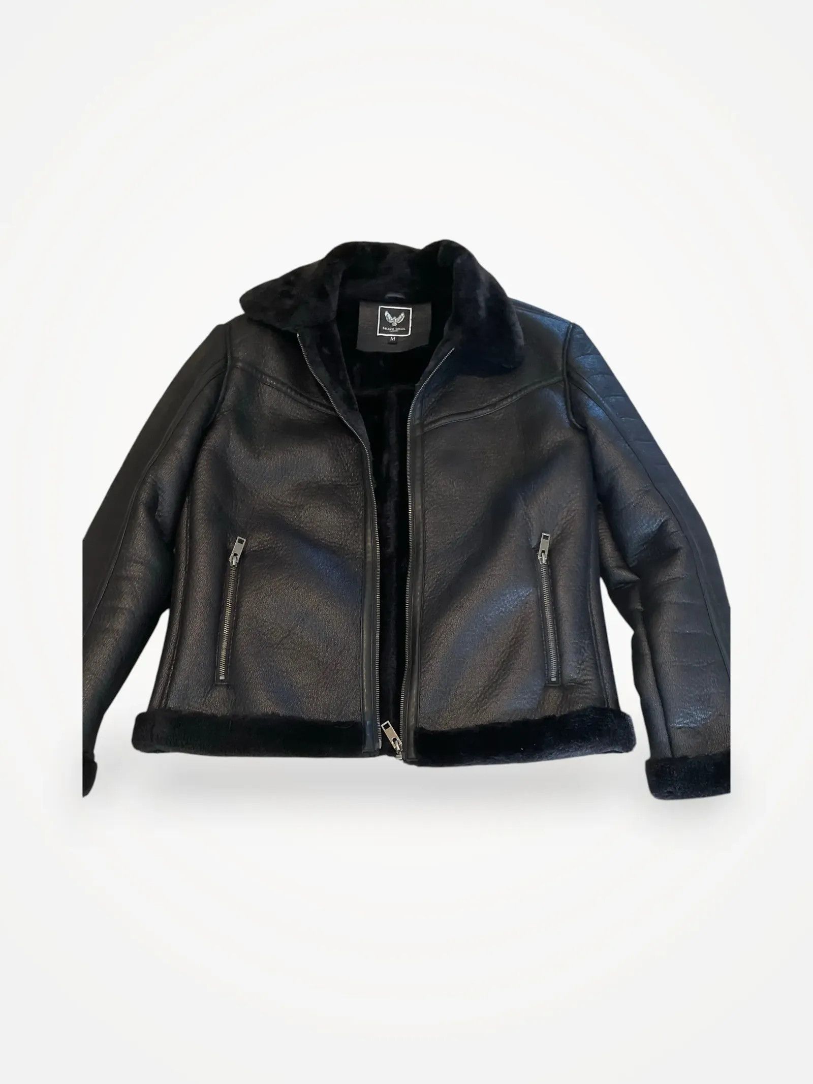 Brave Soul Brave Soul Brave soul Leather Jacket Size US M / EU 48-50 / 2 - 1 Thumbnail