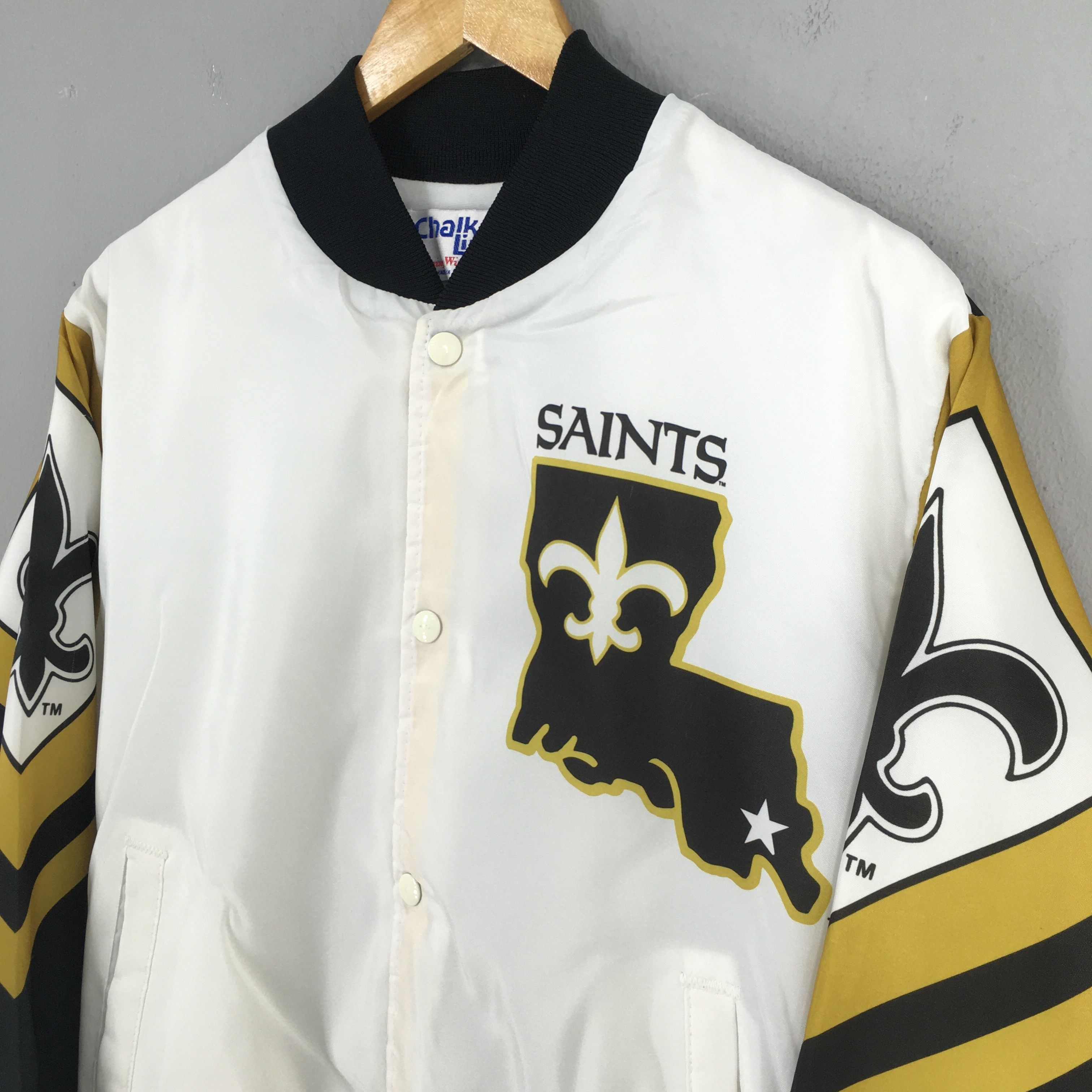 Chalk Line New Orleans Saints NFL Football Fanimation Jacket Medium Size US M / EU 48-50 / 2 - 5 Thumbnail