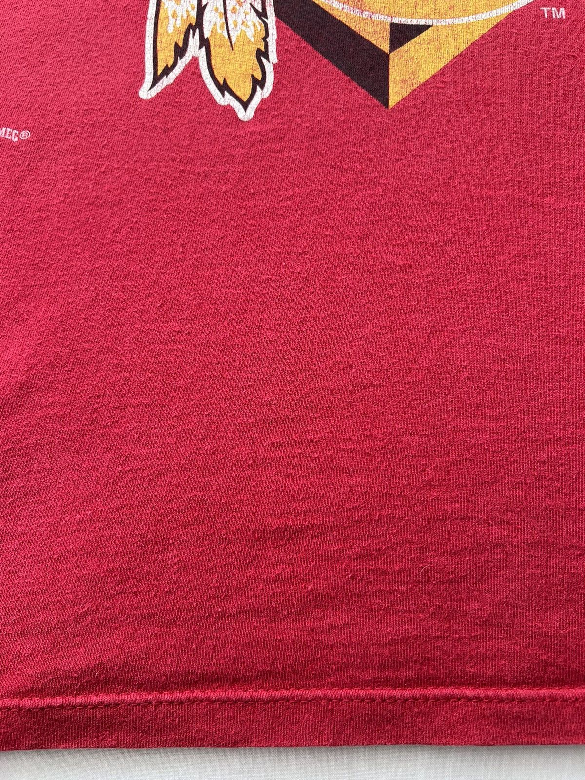 NFL Vintage 1994 Washington Redskins NFL Nutmeg Red T-shirt Size US XL / EU 56 / 4 - 9 Thumbnail