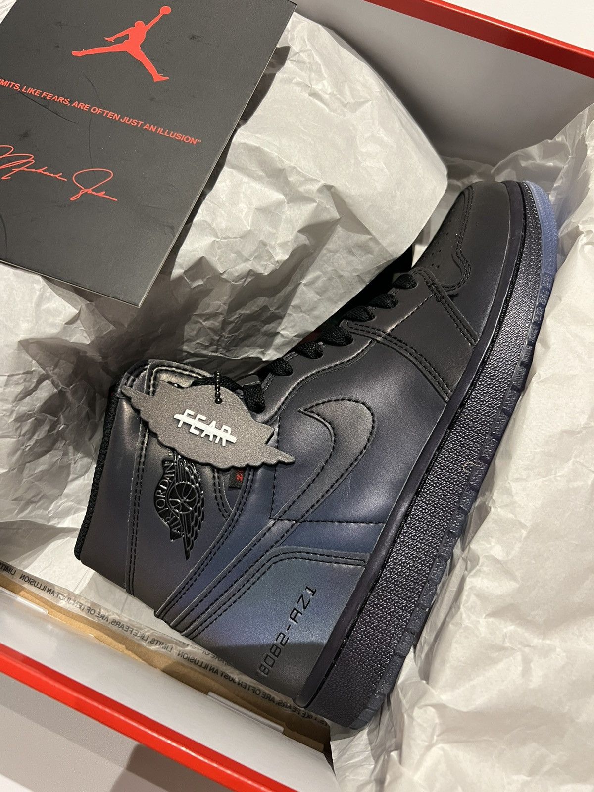 Nike *LAST PRICE DROP* BNIB 3M Air Jordan 1 High Zoom “Fearless” Size US 8.5 / EU 41-42 - 24 Thumbnail