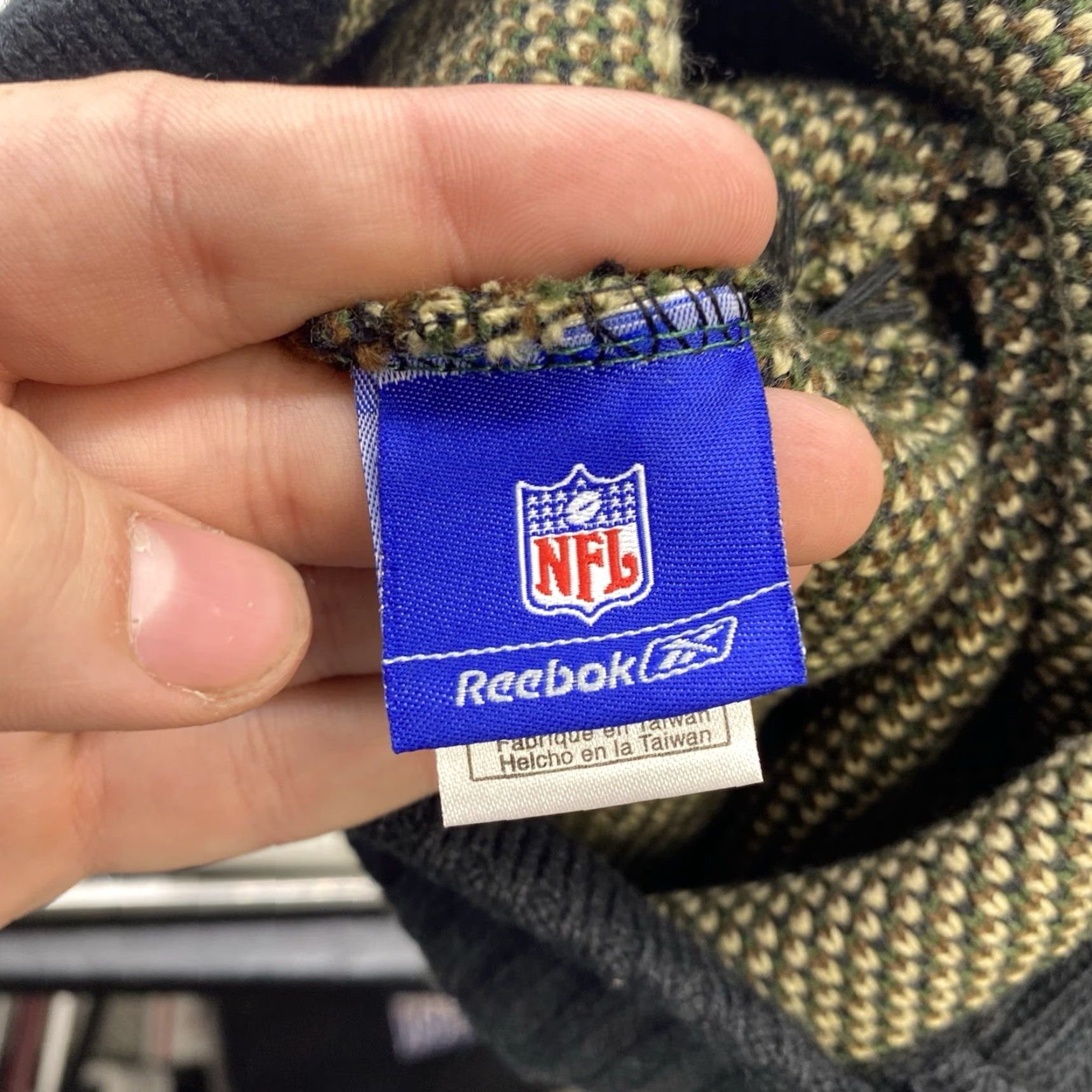 Reebok Reebok New England Patriots Camouflage Beanie Hat One Size OSFA Unisex Sports Outdoor Size ONE SIZE - 5 Thumbnail