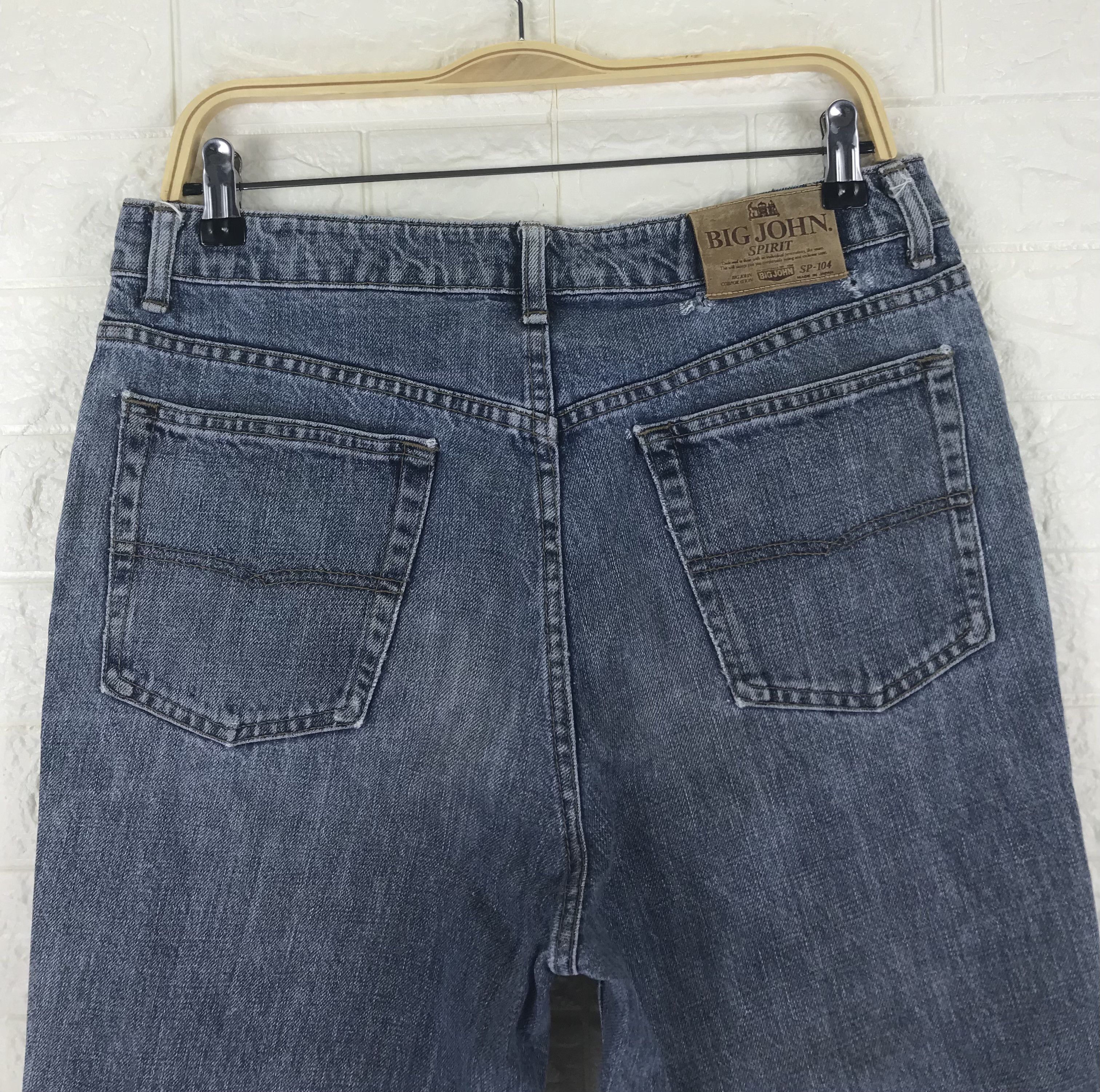 Big John Vintage Big John Spirit Blue Washed Jeans Size US 32 / EU 48 - 6 Thumbnail
