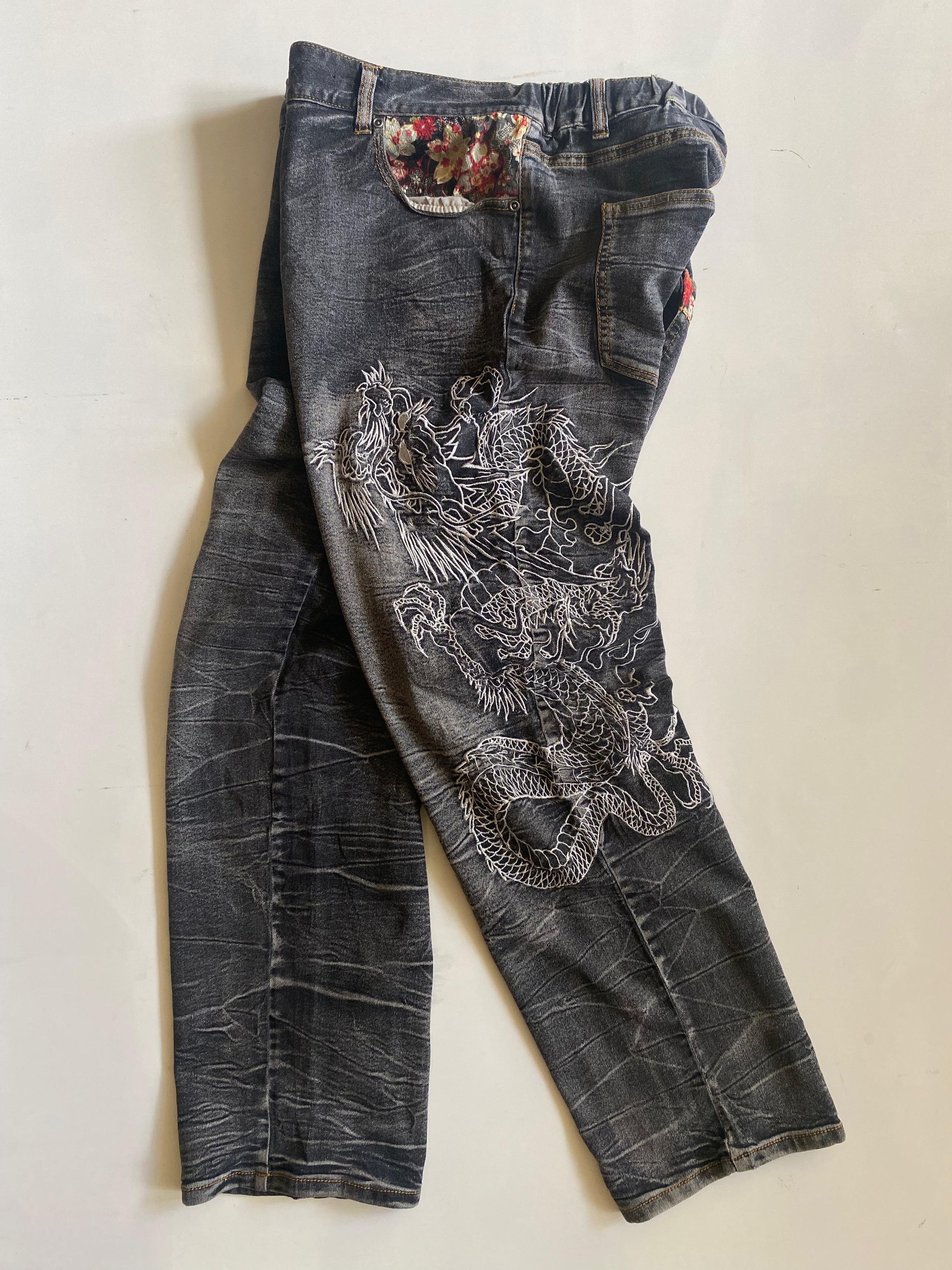 Japanese Brand Japanese Vintage Sukajan Pants Size US 38 / EU 54 - 1 Thumbnail
