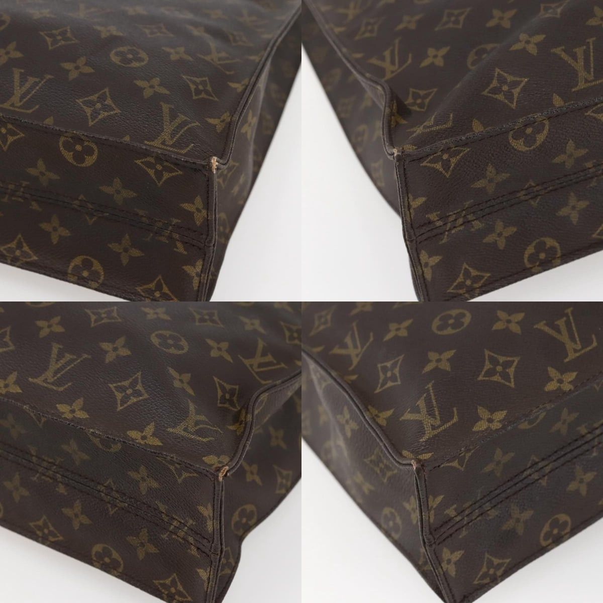 Louis Vuitton LOUIS VUITTON Monogram Sac Plat Hand Bag M51140 Size ONE SIZE - 10 Thumbnail