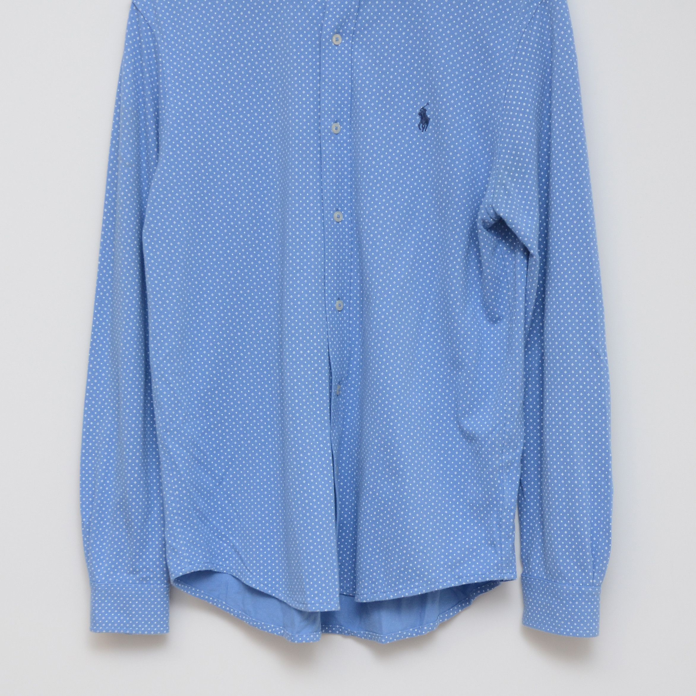 Ralph Lauren Ralph Lauren Featherweight Mesh Shirt Cotton Micro Pattern Size US M / EU 48-50 / 2 - 3 Thumbnail