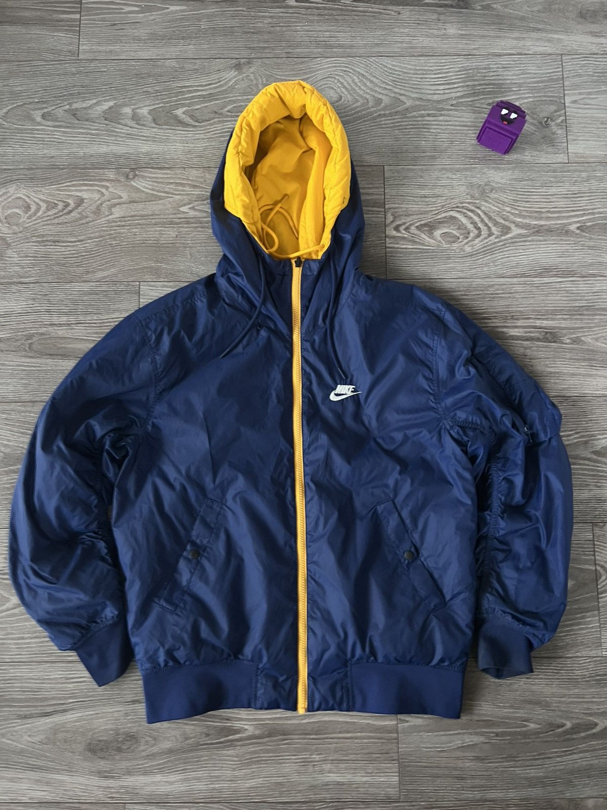 Nike Rare Nike Reversible Insulated Regular Y2K Black Tag Jacket Size US S / EU 44-46 / 1 - 4 Thumbnail