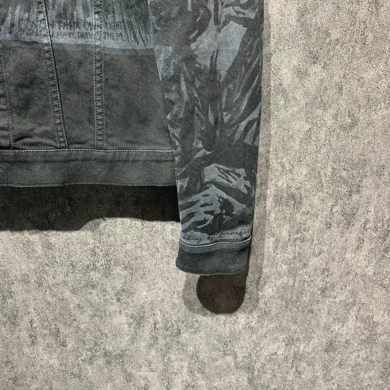 Dior Dior Dior dark pattern graffiti denim jacket 2501-Nextarrow Size US M / EU 48-50 / 2 - 7 Thumbnail