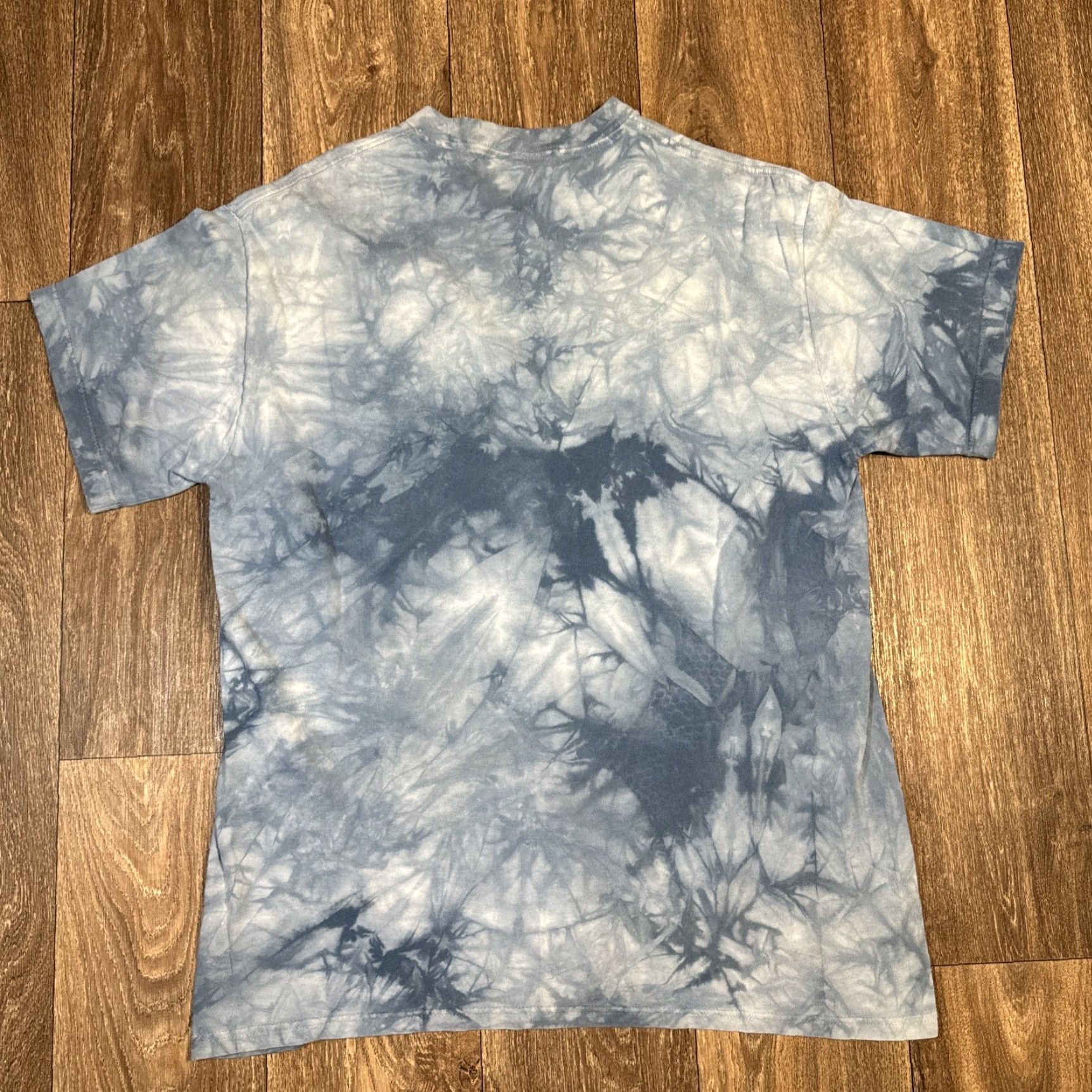 The Mountain VINTAGE The Mountain T-Shirt Large White Tie Dye Tiger Animal Nature 1998 Mens White Size US L / EU 52-54 / 3 - 2 Thumbnail