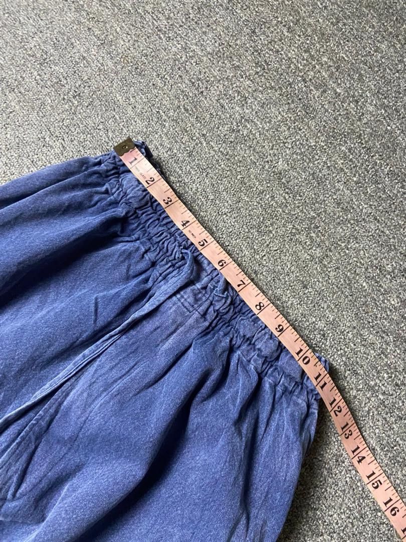 Japanese Brand Japanese Brand Jeans with Drawstrings (175) Size 22" - 6 Thumbnail