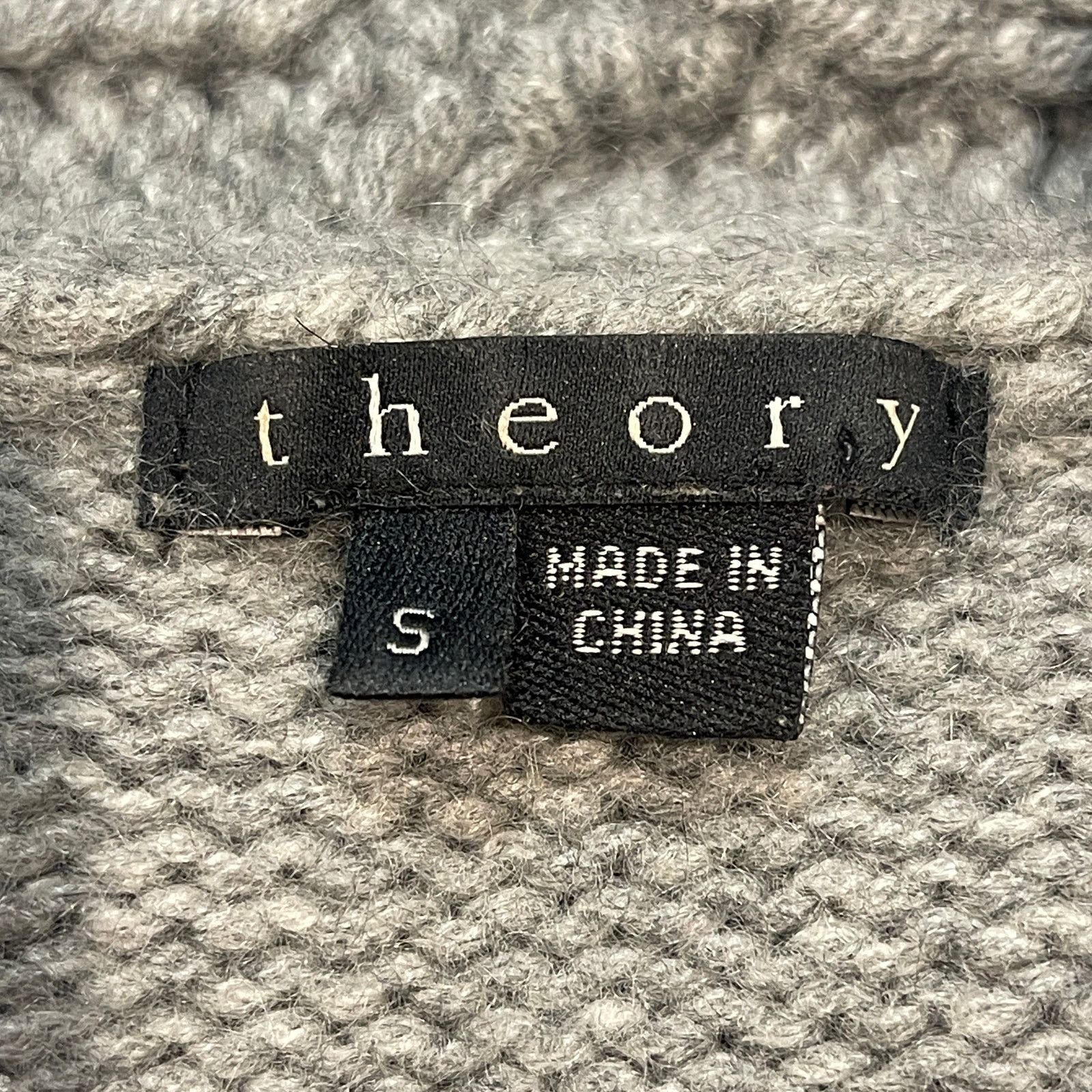 Theory Theory Remy 100% Cashmere Chunky Pullover Sweater Size Small Size S / US 4 / IT 40 - 7 Thumbnail