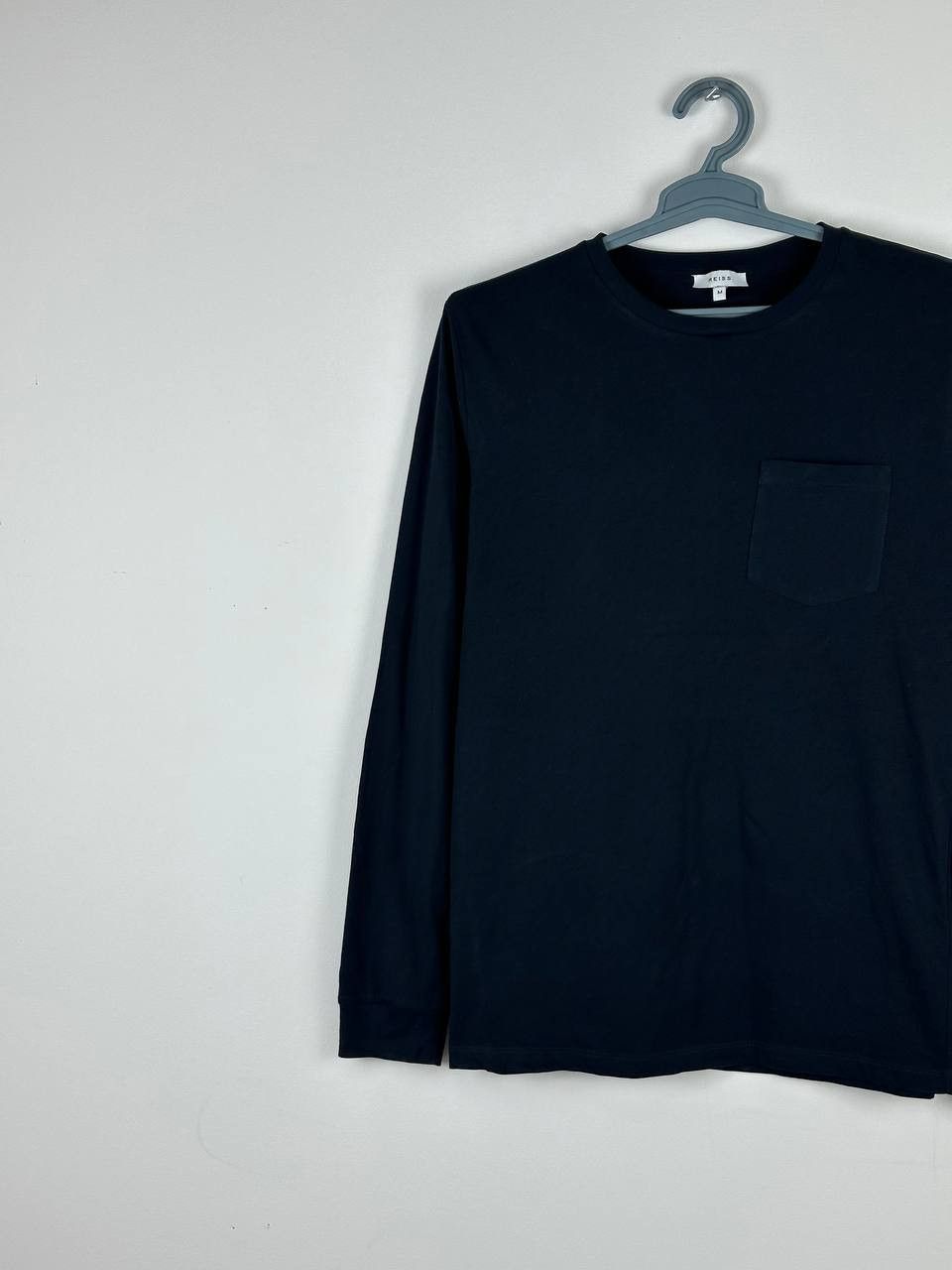 Reiss Reiss Casual Cotton Pocket Long Sleeve T Shirt Size US M / EU 48-50 / 2 - 2 Thumbnail