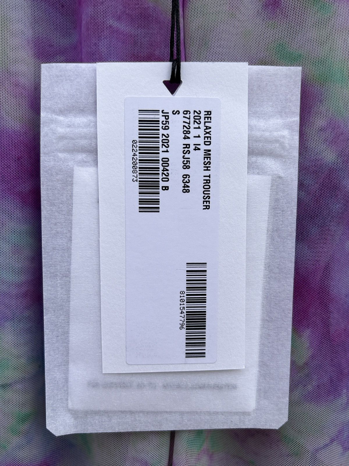 Alexander McQueen BNWT Alexander Mcqueen MCQ Relaxed Mesh Multicolor Pants Size 30" / US 8 / IT 44 - 5 Thumbnail