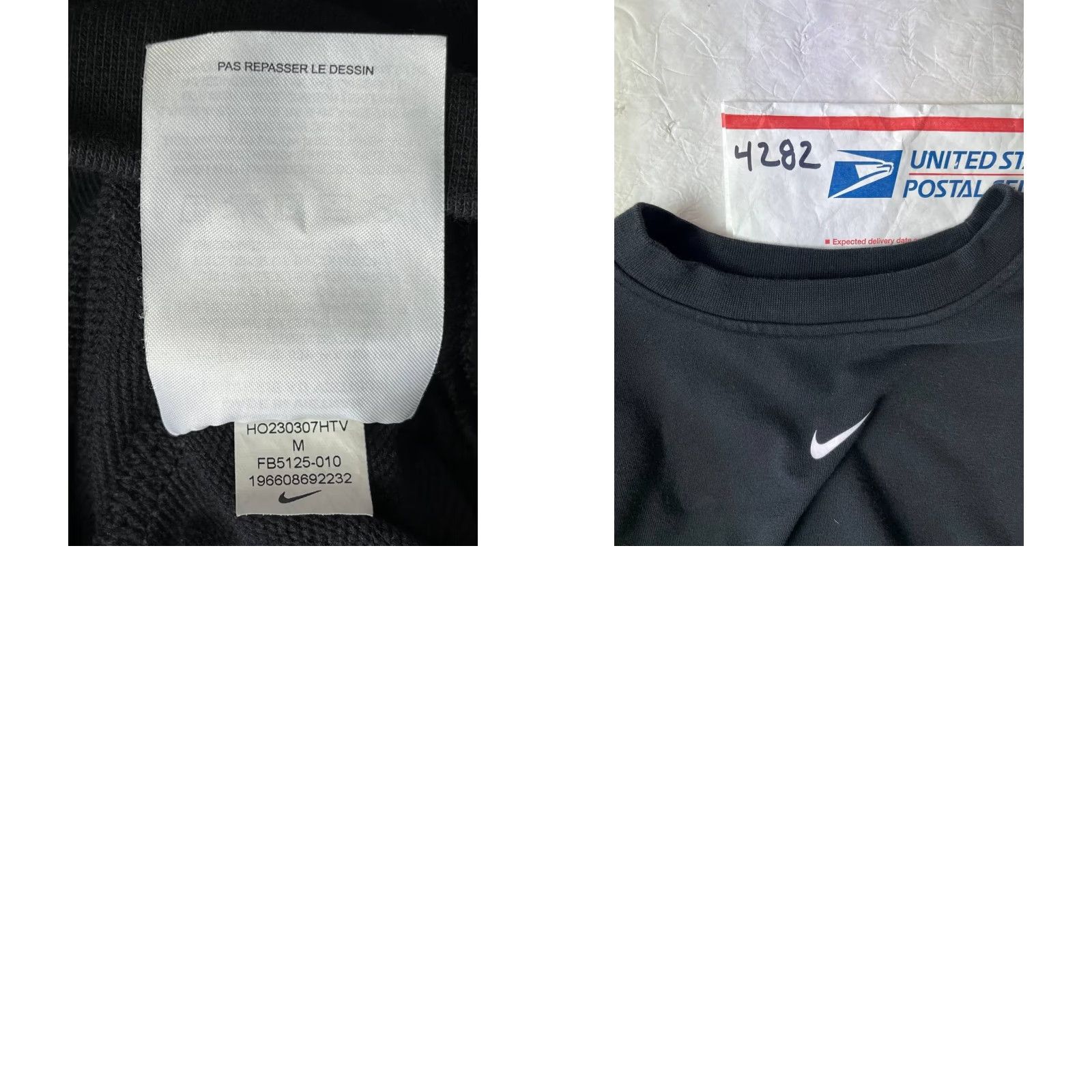 Nike Nike Swoosh Sportswear Sweatshirt Cropped Crew Neck Black Women M Long Sleeve Activewear Running & Jogging Shirt Hoodie? Size M / US 6-8 / IT 42-44 - 8 Thumbnail