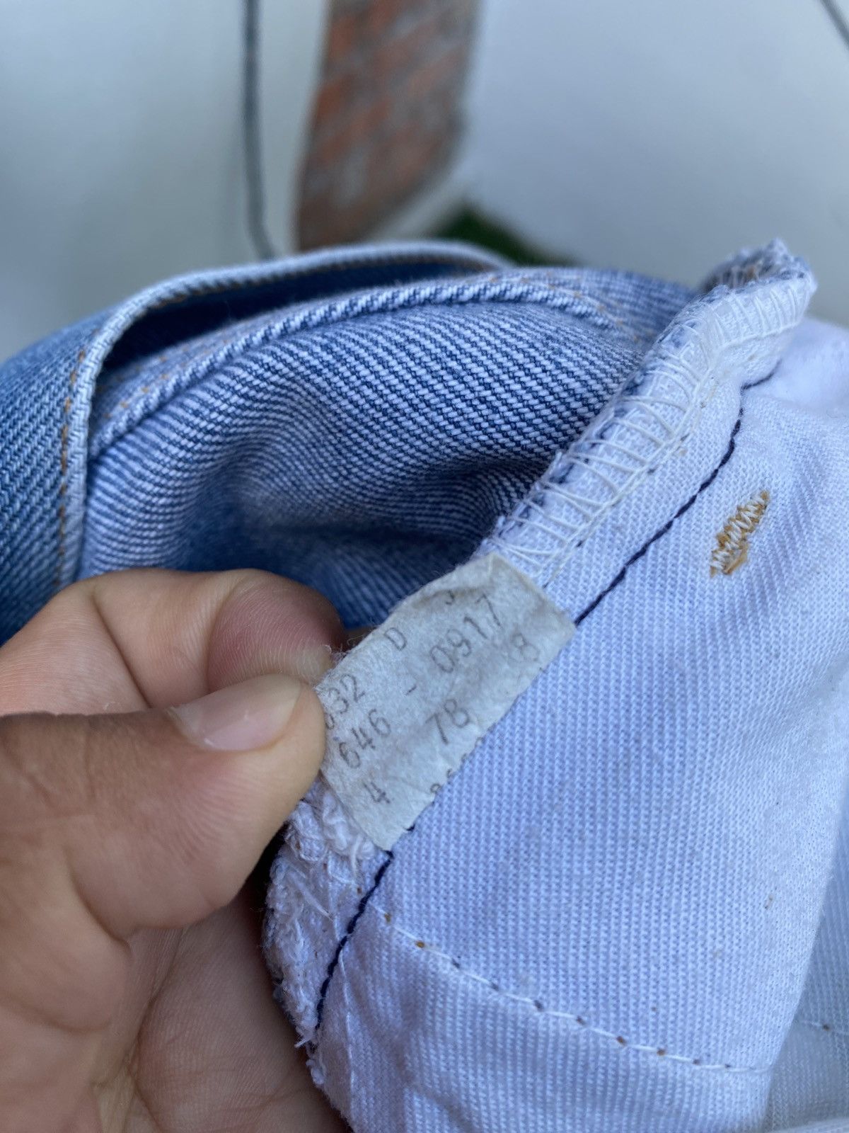 Levi's Vintage Clothing W30x30 Vintage levi's 646 orange tab made in USA Size 30" / US 8 / IT 44 - 7 Thumbnail
