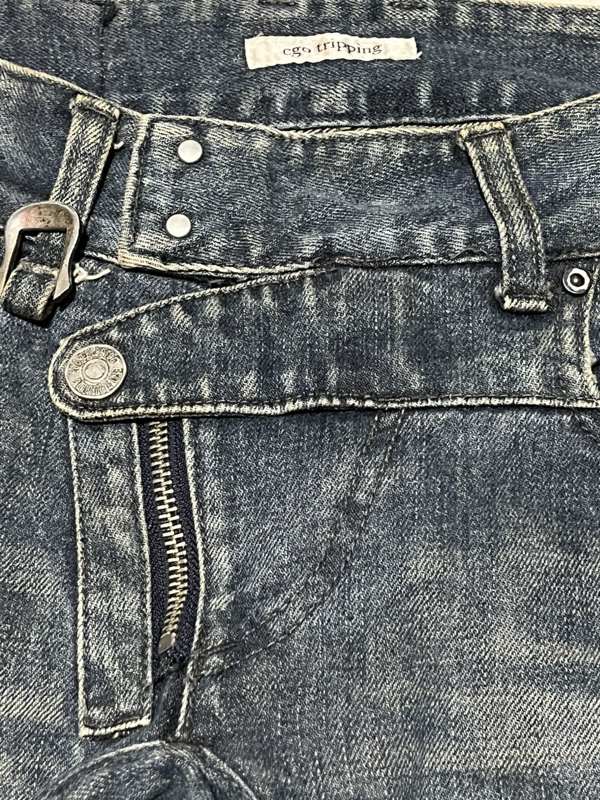 Ego Tripping EGO Tripping Japan Denim Distressed Size US 29 - 5 Thumbnail