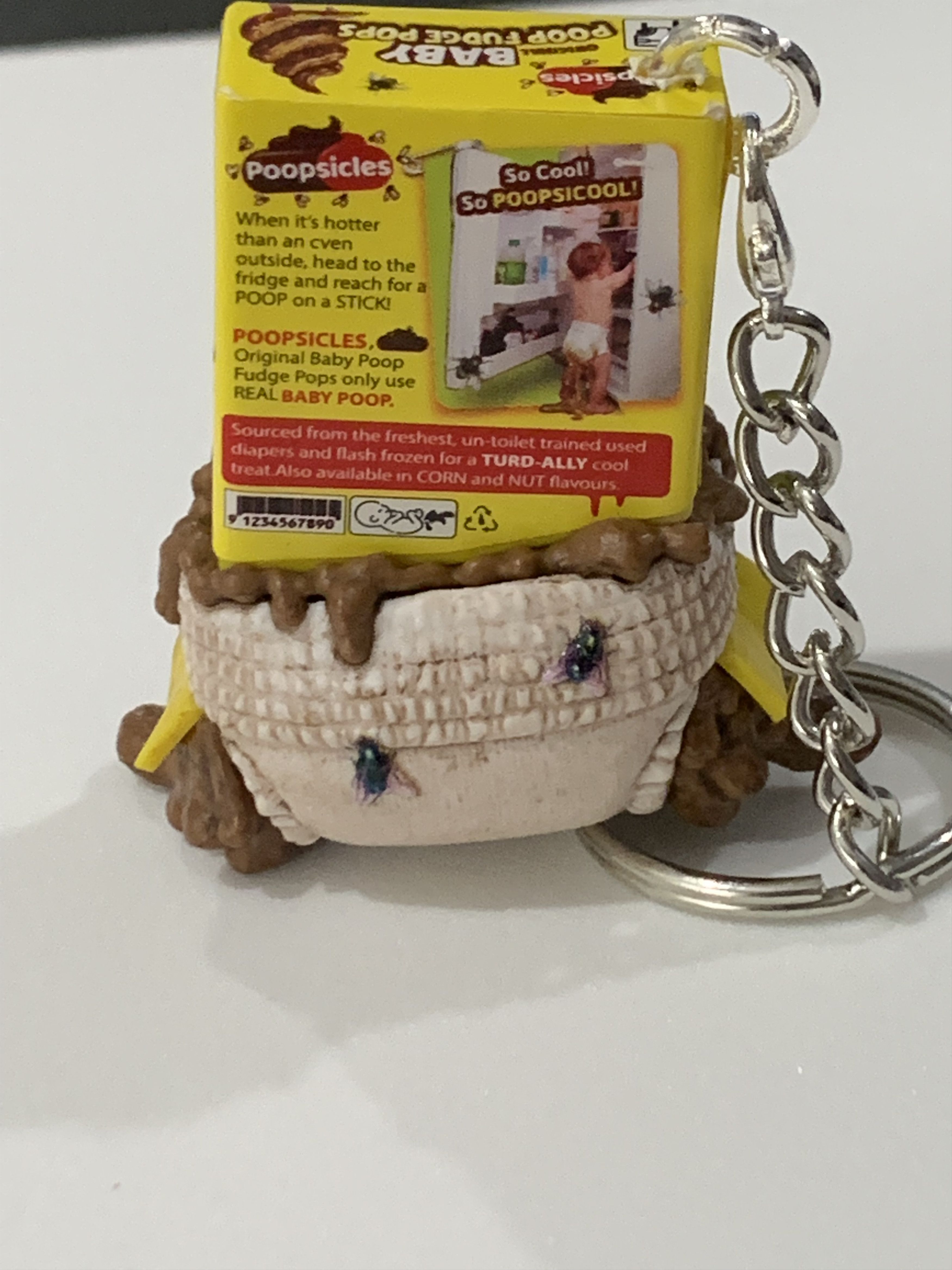 Other Gross Minis S2 Keychain - Poopsicles Size ONE SIZE - 3 Thumbnail
