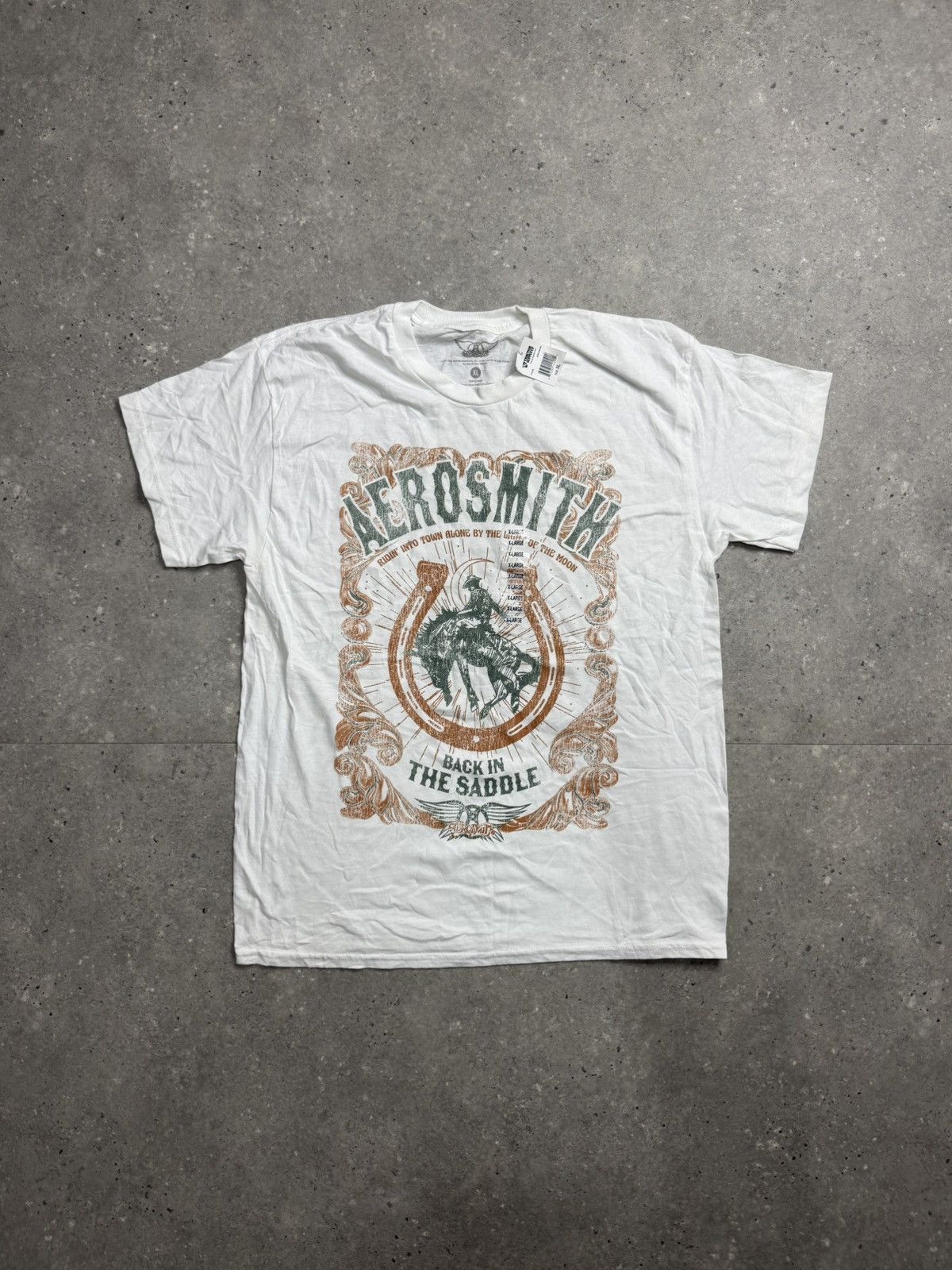 Aerosmith 2023 Aerosmith Back In The Saddle Deadstock Band Tee NWT XL Size US XL / EU 56 / 4 - 1 Thumbnail