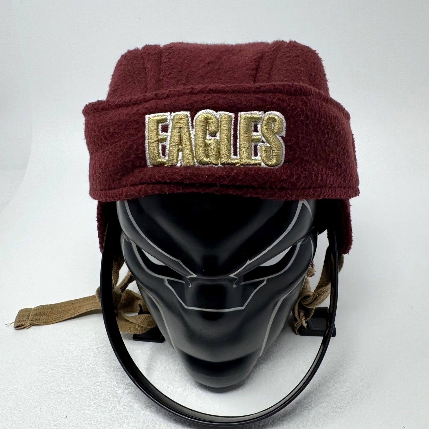 Zephyr Zephyr Boston College BC Eagles Hockey Helmet Fleece Trapper Hat Red Maroon Gold Solid Unisex Adults One Size Winter Fall Ear Flap Insulated Lined Size US M / EU 48-50 / 2 - 3 Thumbnail
