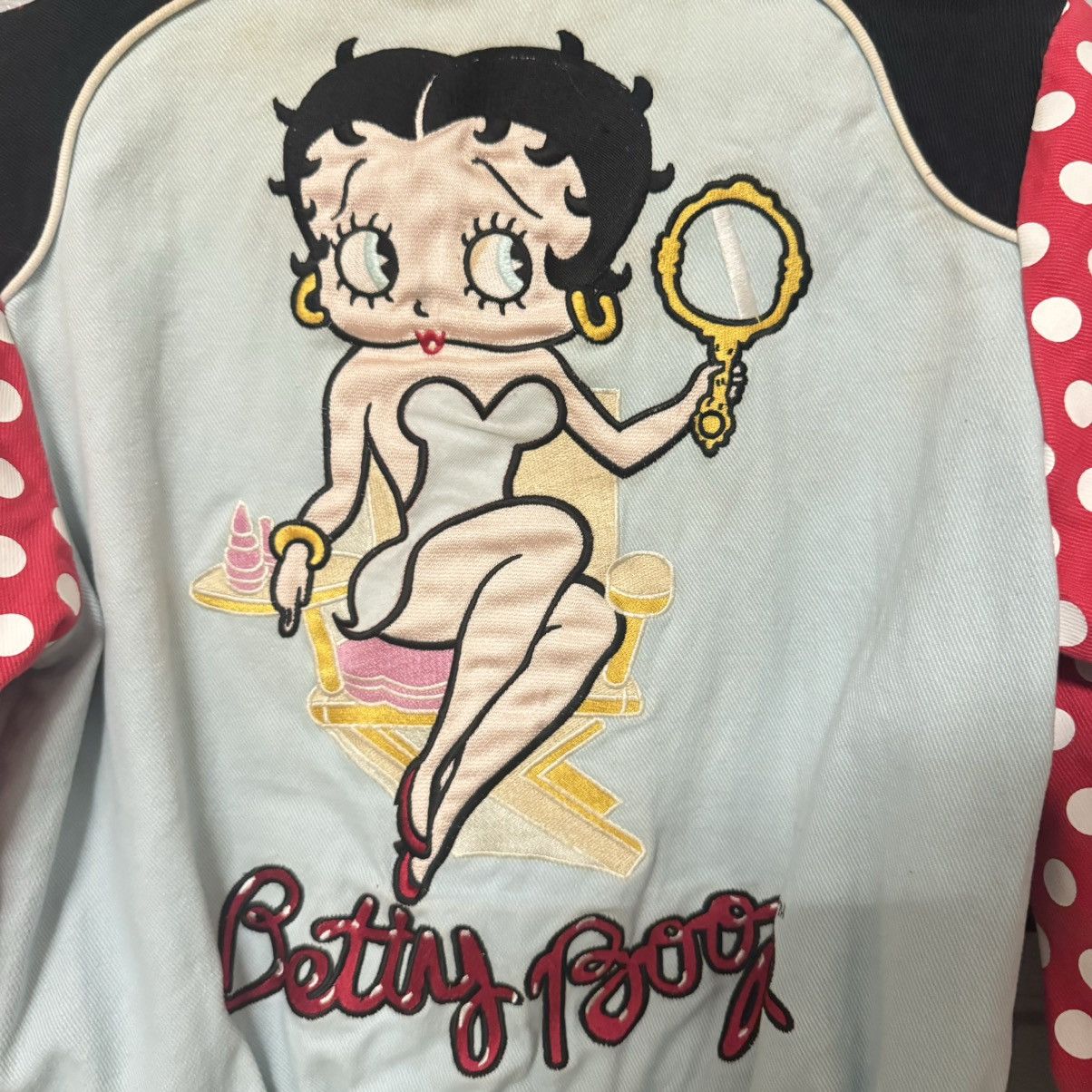 NASCAR × Vintage Vintage 90s y2k Betty Boop Racing Nascar Jacket Size M / US 6-8 / IT 42-44 - 7 Thumbnail