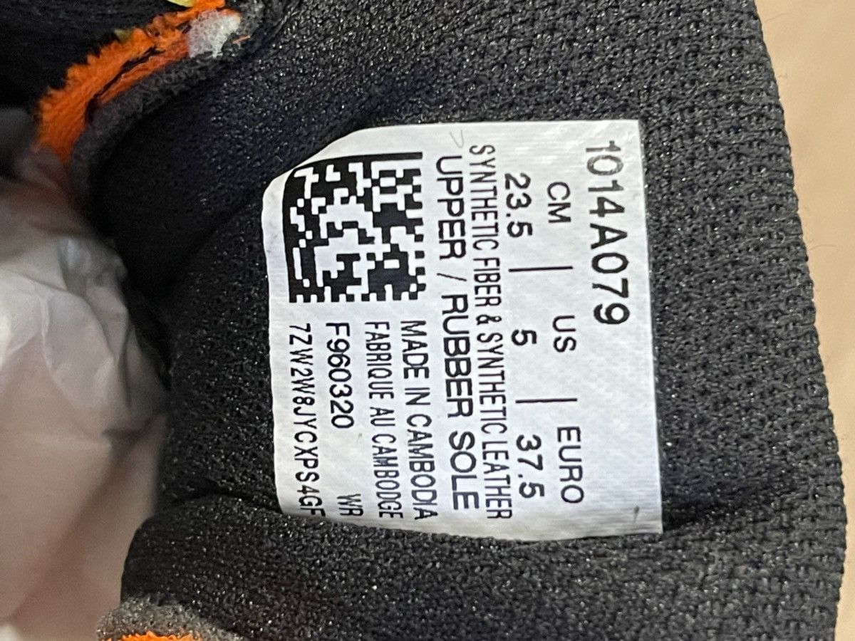Asics GEL-EXCITE 6 GS BLACK/SHOCKING ORANGE Size US 5 / EU 37 - 6 Thumbnail