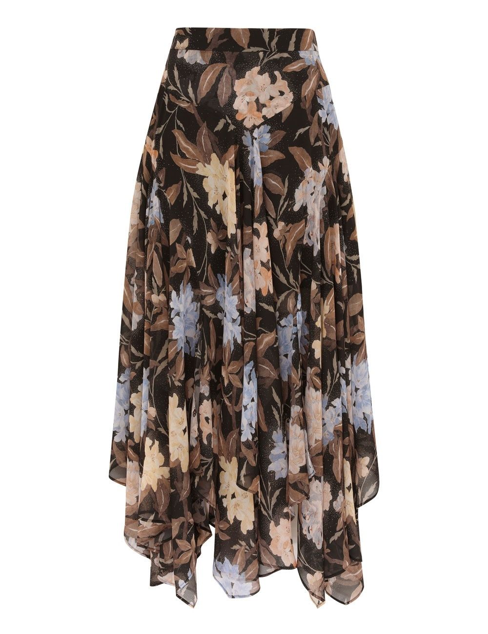 Zimmermann oc11z0825 Eden Handkerchief Skirt in Multicolor Size 28" / US 6 / IT 42 - 1 Thumbnail