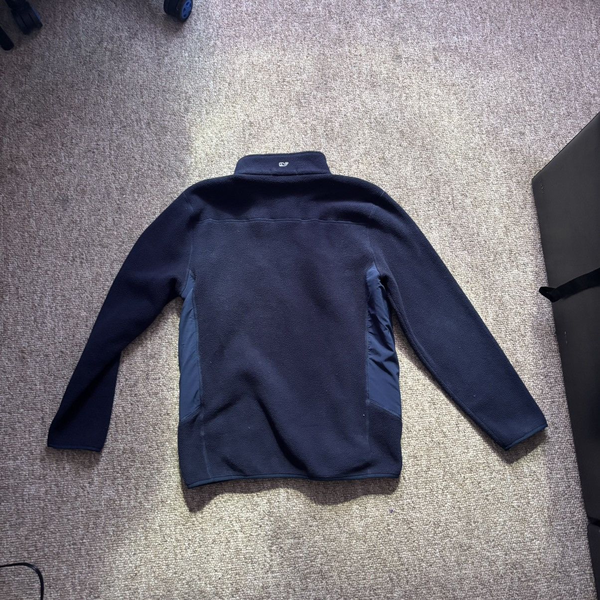 Vineyard Vines Vineyard Vines Navy Quarter-Zip Size US M / EU 48-50 / 2 - 2 Thumbnail