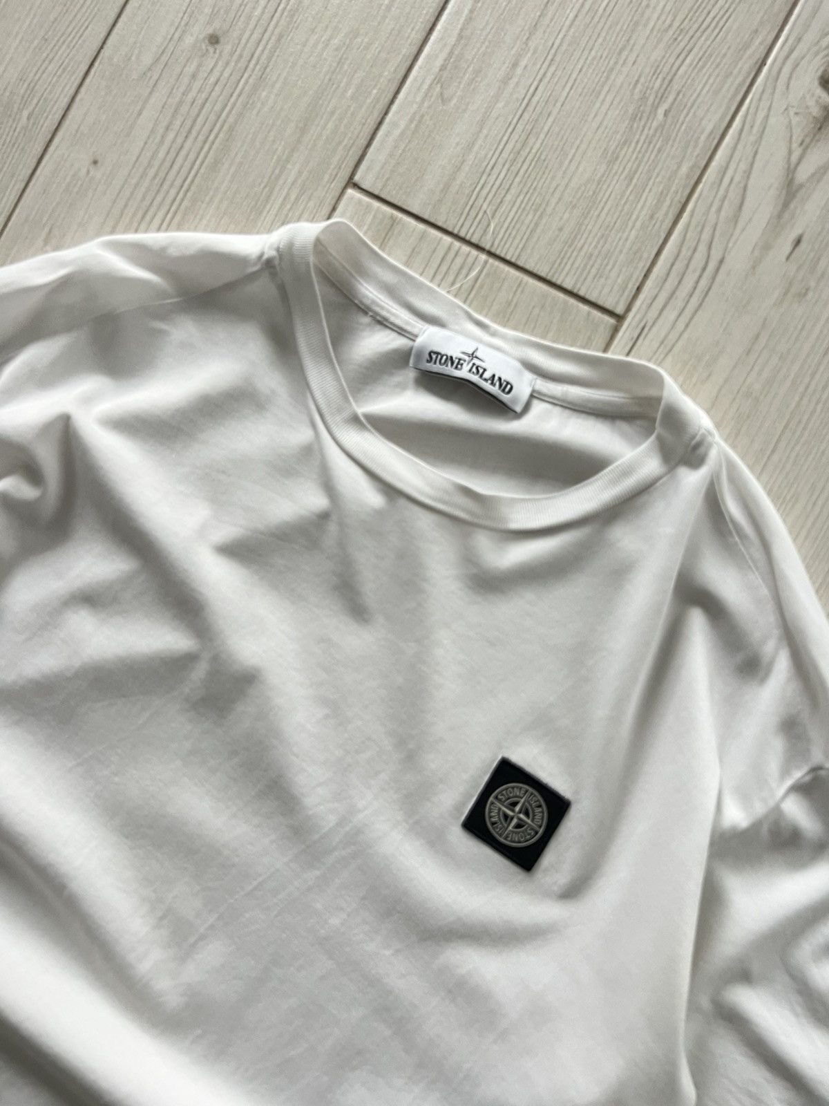 Stone Island Stone Island T-shirt White Large Size US L / EU 52-54 / 3 - 7 Thumbnail