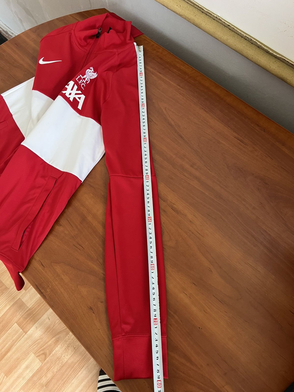 Nike 2020 LIVERPOOL TRACK JACKET ANTHEM RED/WHITE NIKE SIZE M Size US M / EU 48-50 / 2 - 18 Thumbnail