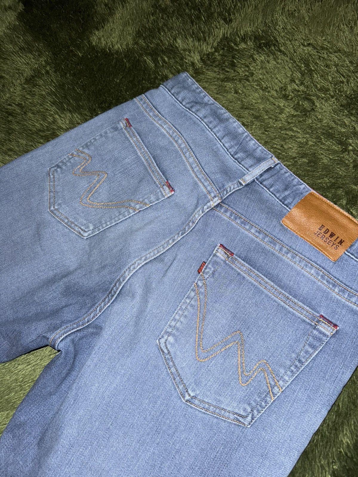 Edwin [XL] EDWIN Jersey Vintage-Washed Pants – Indigo Size US 36 / EU 52 - 9 Thumbnail