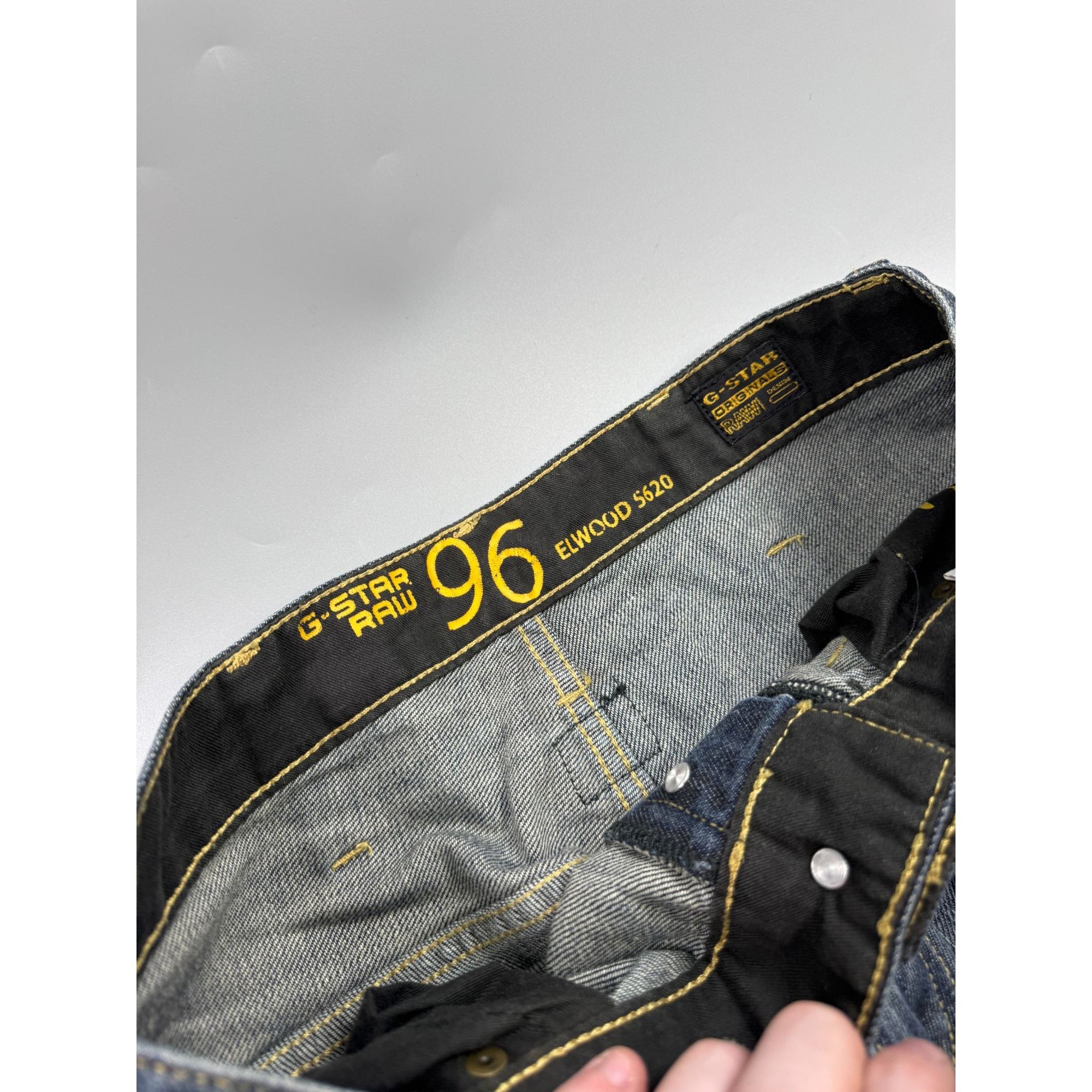 G-Star G-Star Raw Denim Jeans Pants (Y1242) Size US 30 / EU 46 - 7 Thumbnail