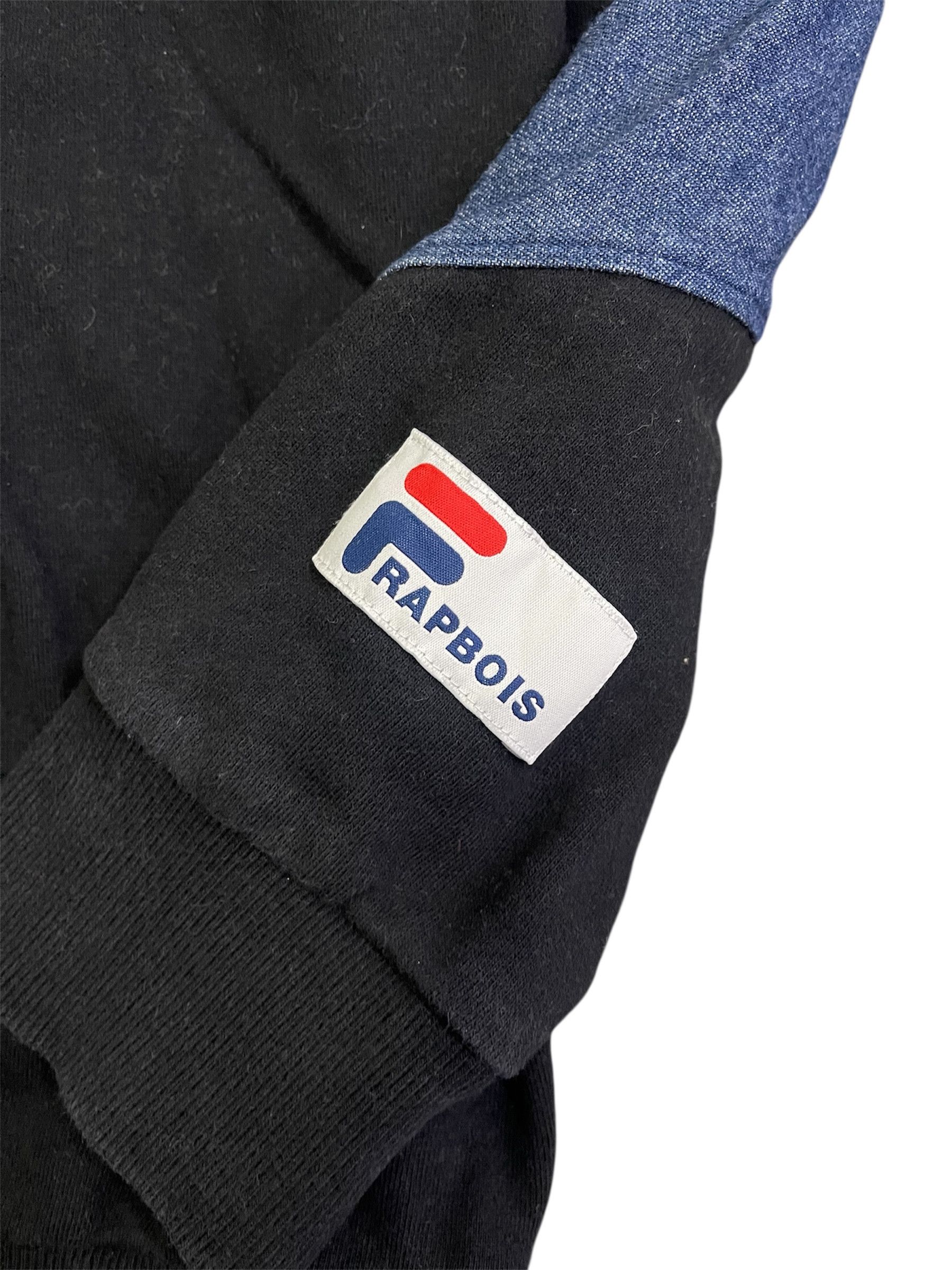 Frapbois Fila x Frapbois (Issey Miyake) Pullover Hoodie Red Blue Size US S / EU 44-46 / 1 - 3 Thumbnail